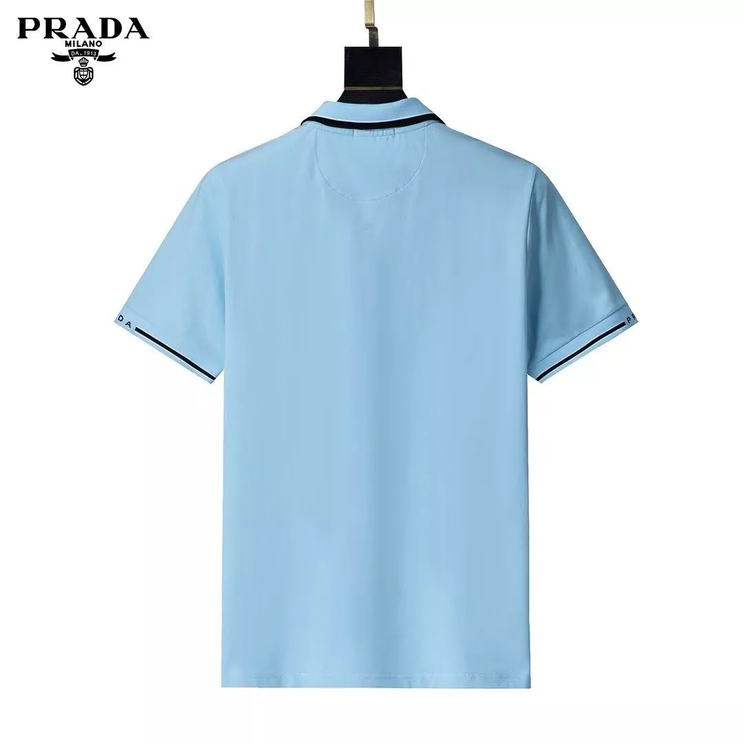 Reliable 6313 Prada T-Shirts Short Sleeved For Men