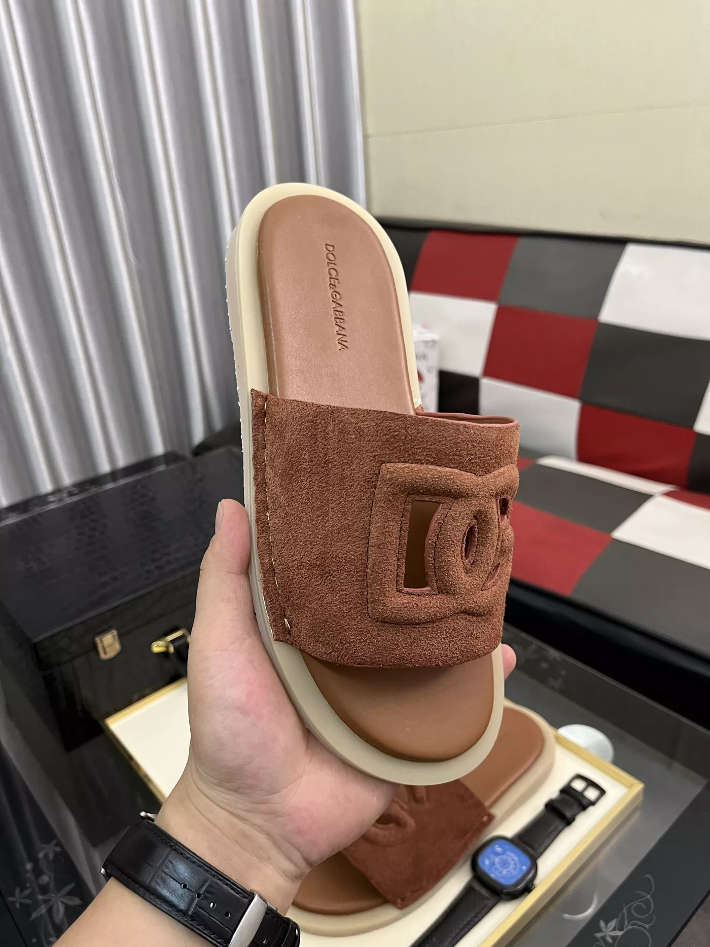 Reliable 6406 Dolce & Gabbana D&G Slippers For Men