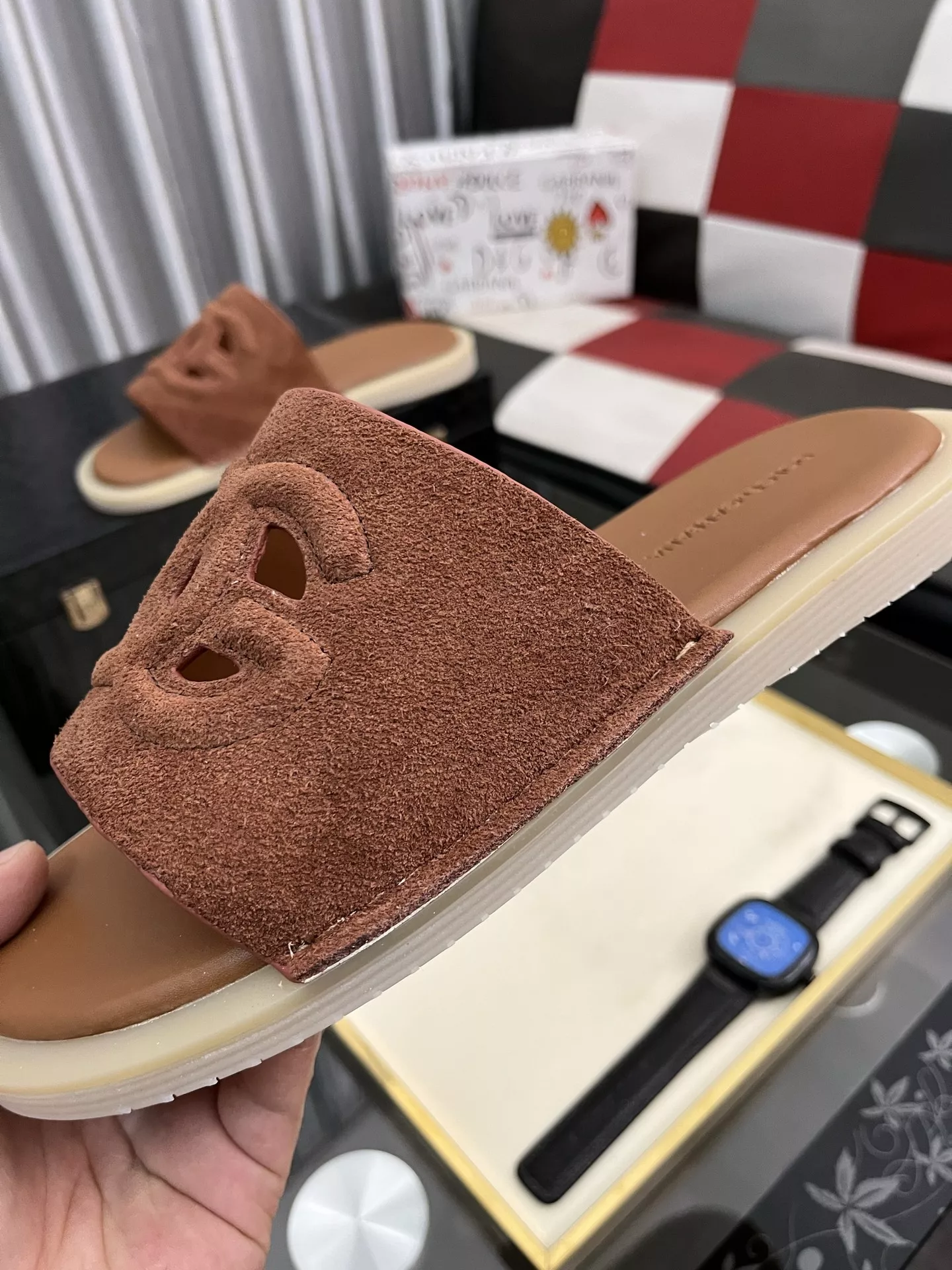 Reliable 6406 Dolce & Gabbana D&G Slippers For Men