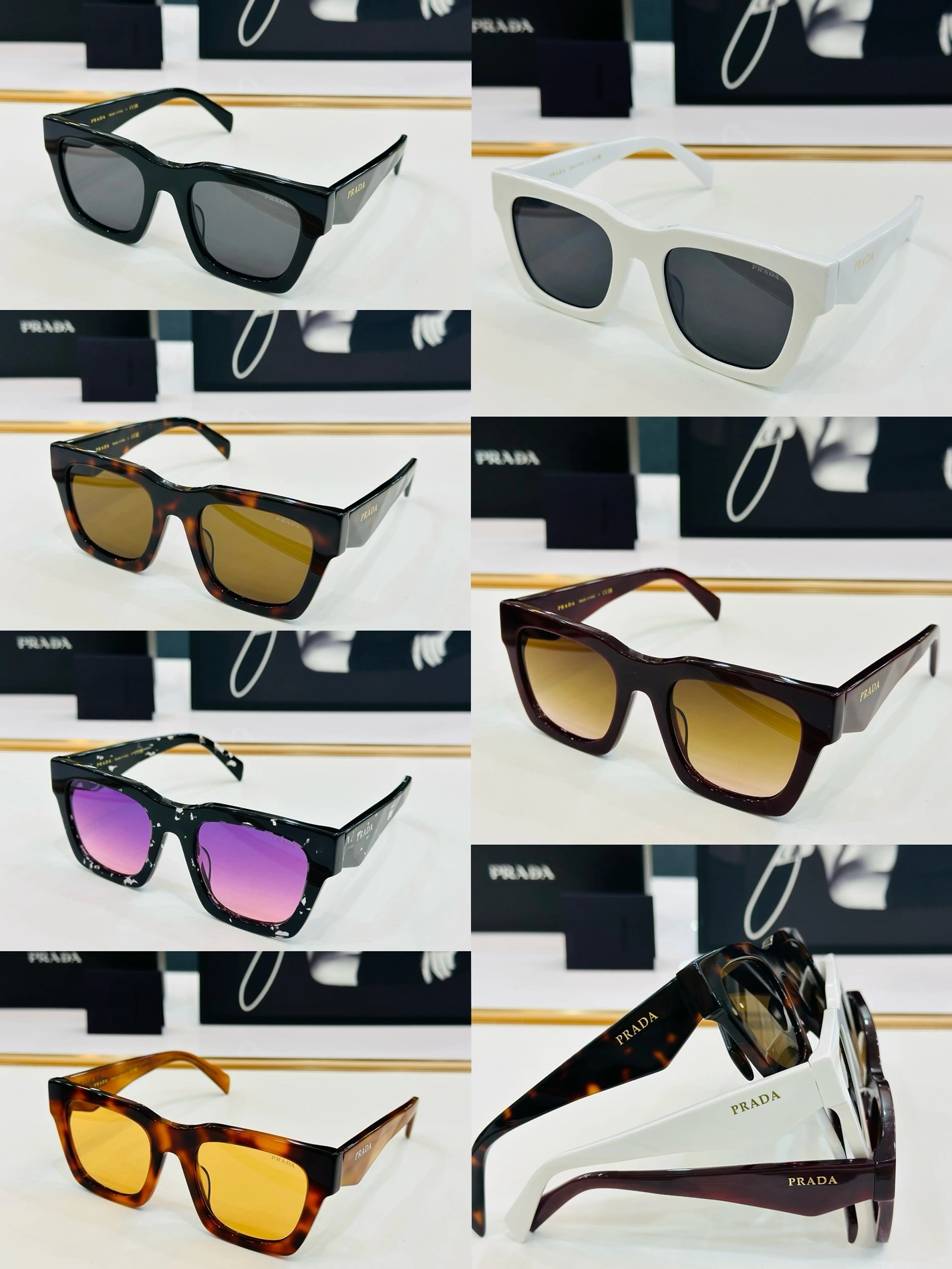 Reliable 6413 Prada AAA Quality Sunglasses
