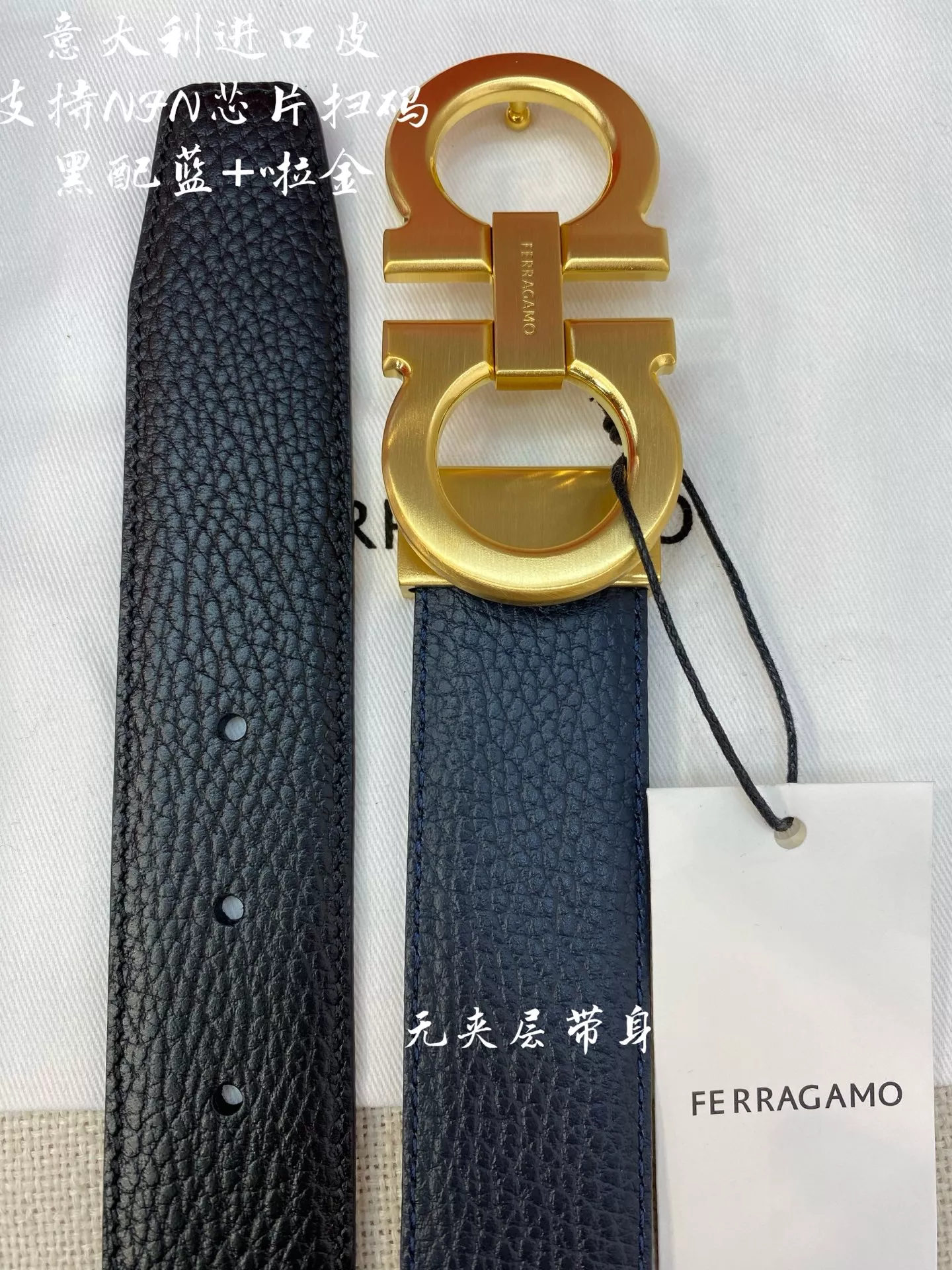 Reliable 6463 Salvatore Ferragamo AAA Quality Belts In 3.5cm For Men