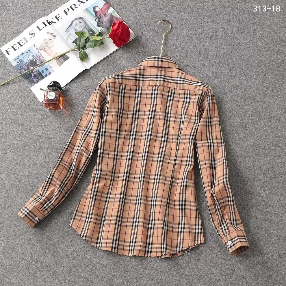 Reliable 7196 Burberry Shirts Long Sleeved For Women