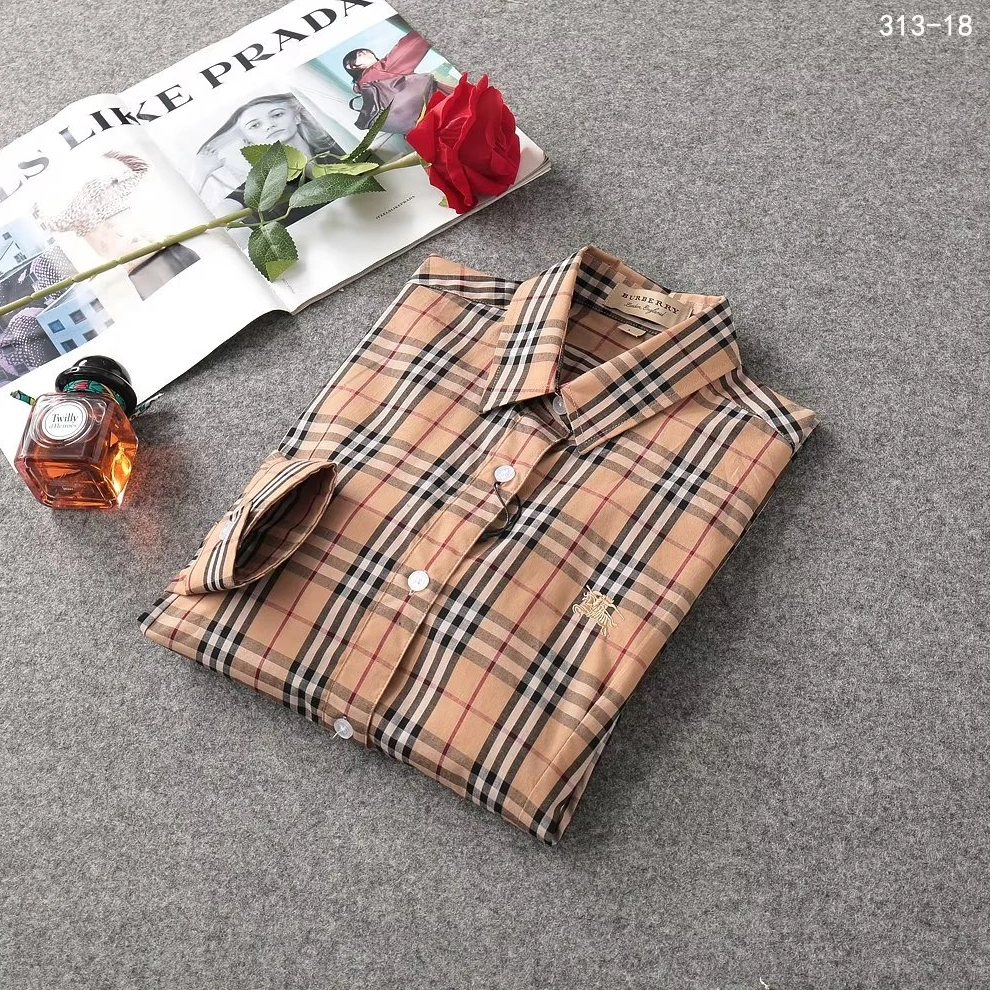 Reliable 7196 Burberry Shirts Long Sleeved For Women