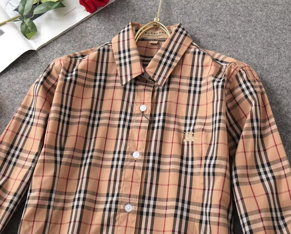 Reliable 7196 Burberry Shirts Long Sleeved For Women