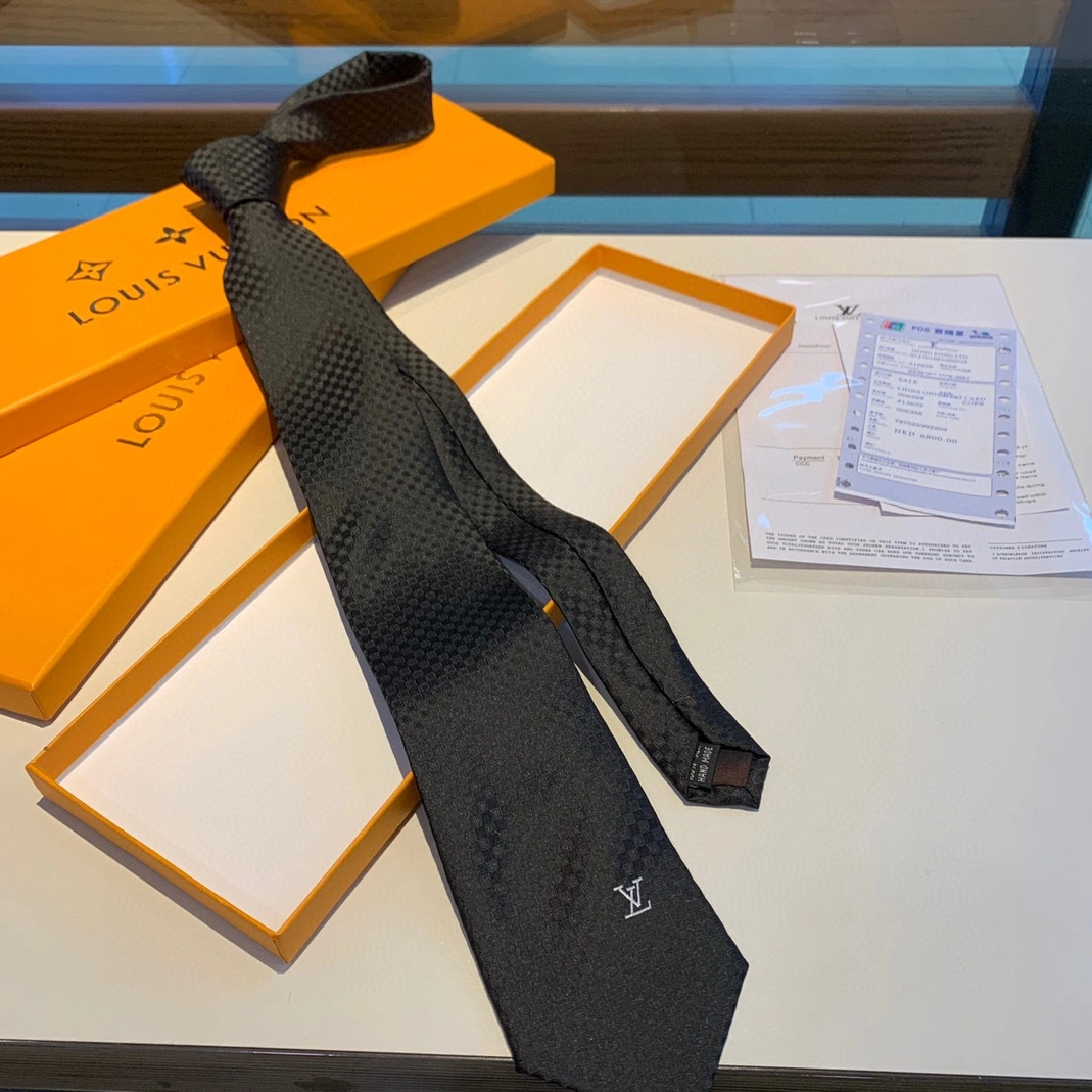 Reliable 7217 Louis Vuitton LV Necktie For Men