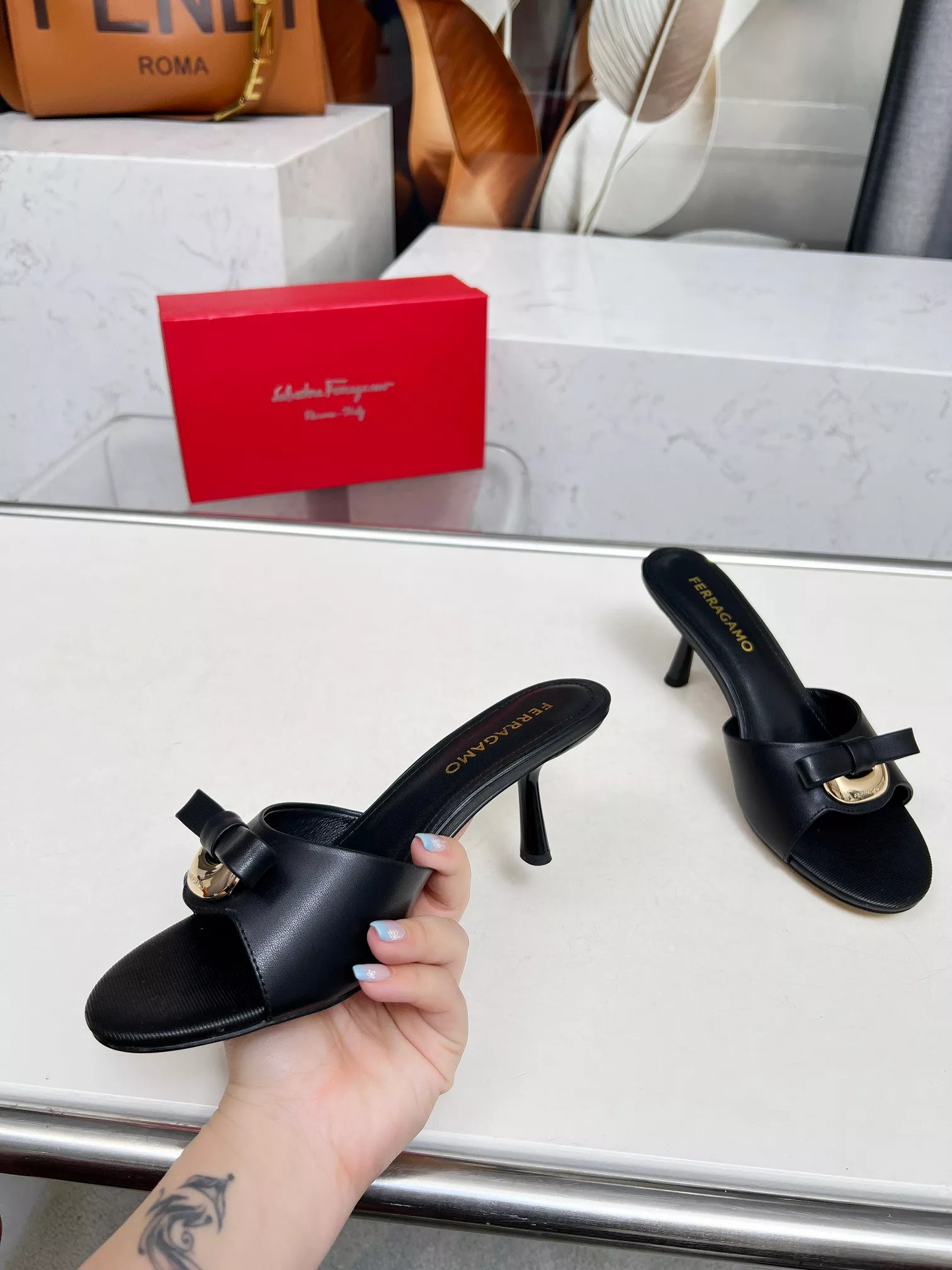 Reliable 7333 Salvatore Ferragamo Slippers For Women