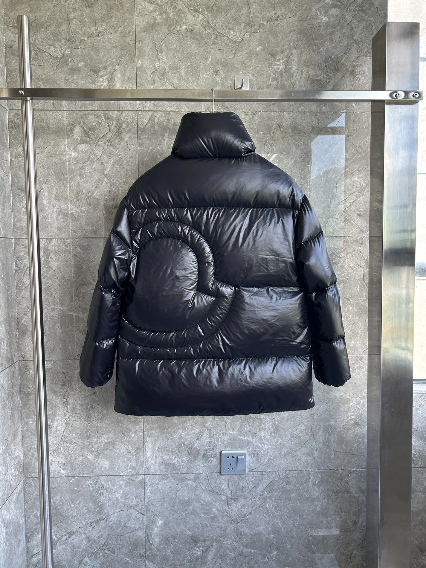 Reliable 7370 Moncler Down Feather Coat Long Sleeved For Women
