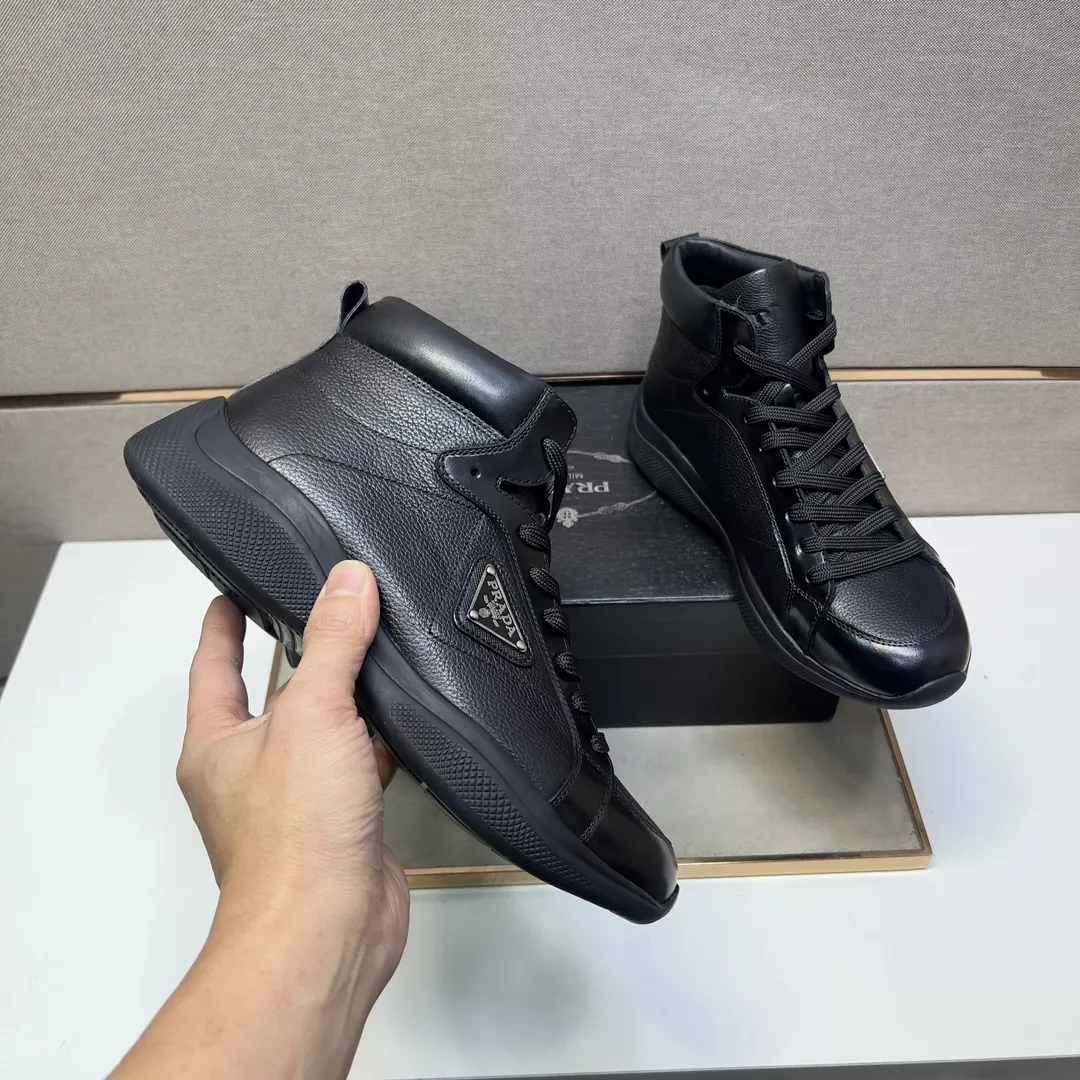 Reliable 7499 Prada High Top Shoes For Men