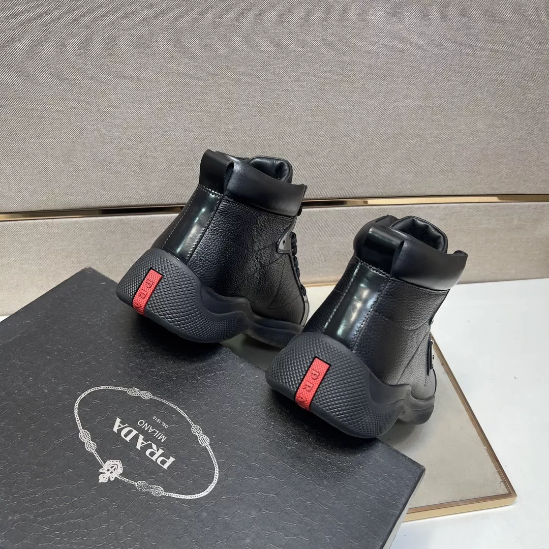 Reliable 7499 Prada High Top Shoes For Men