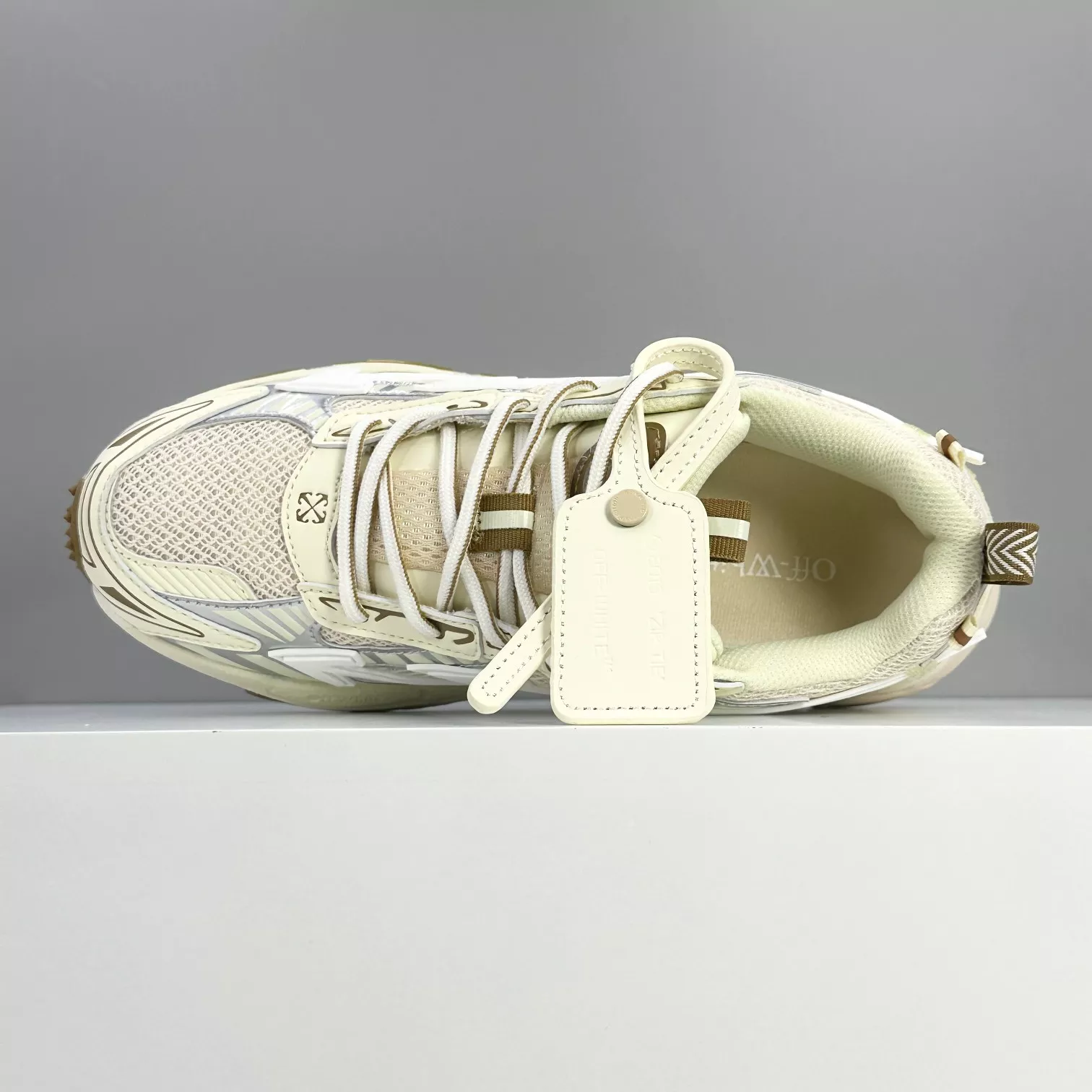 Reliable 7551 Off-White Casual Shoes For Men