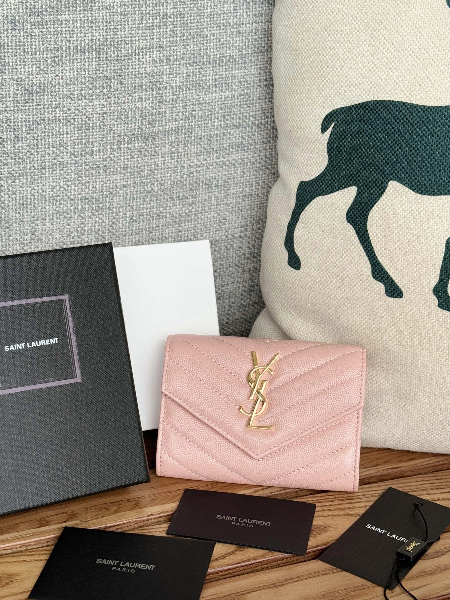 Reliable 7681 Yves Saint Laurent AAA Quality Wallets