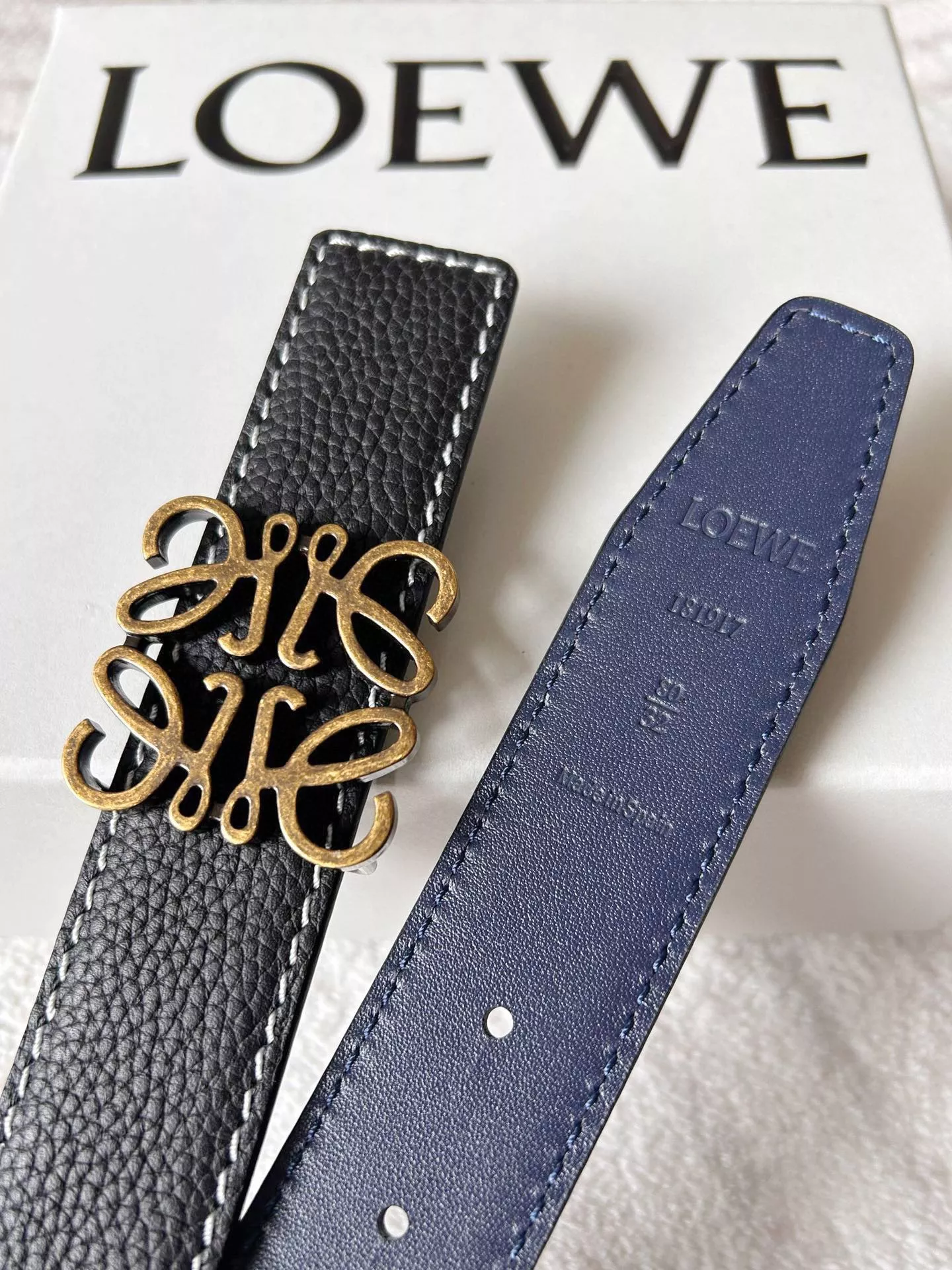 Reliable 7971 LOEWE AAA Quality Belts In 3.2cm For Women