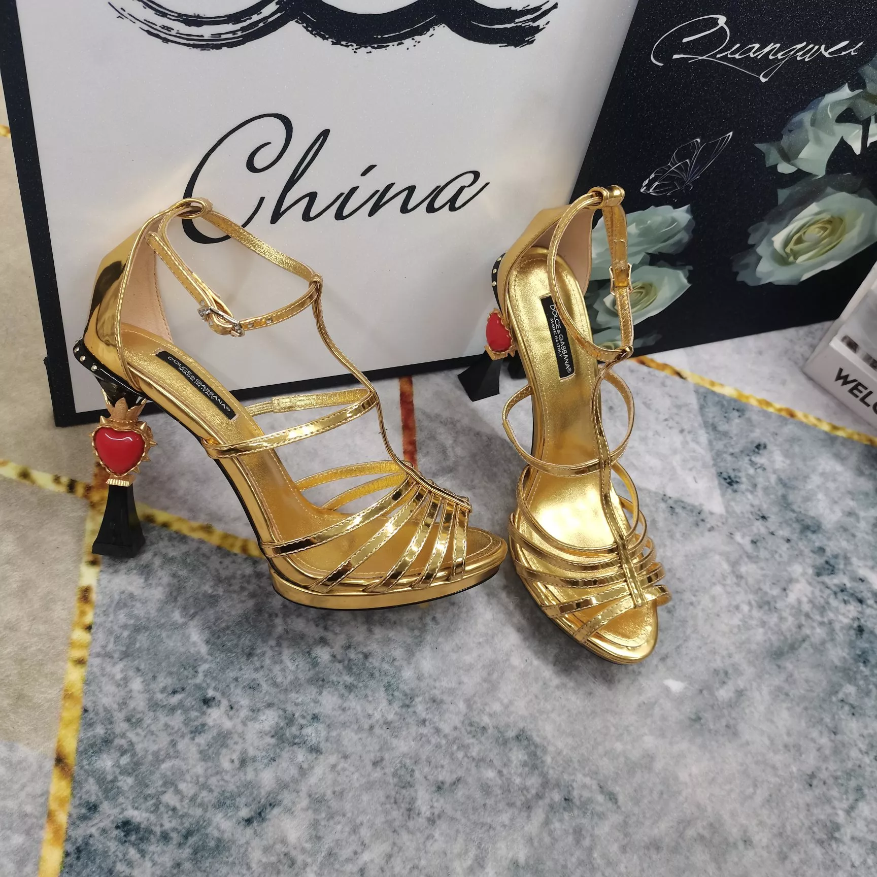 Reliable 8023 Dolce & Gabbana D&G Sandal For Women