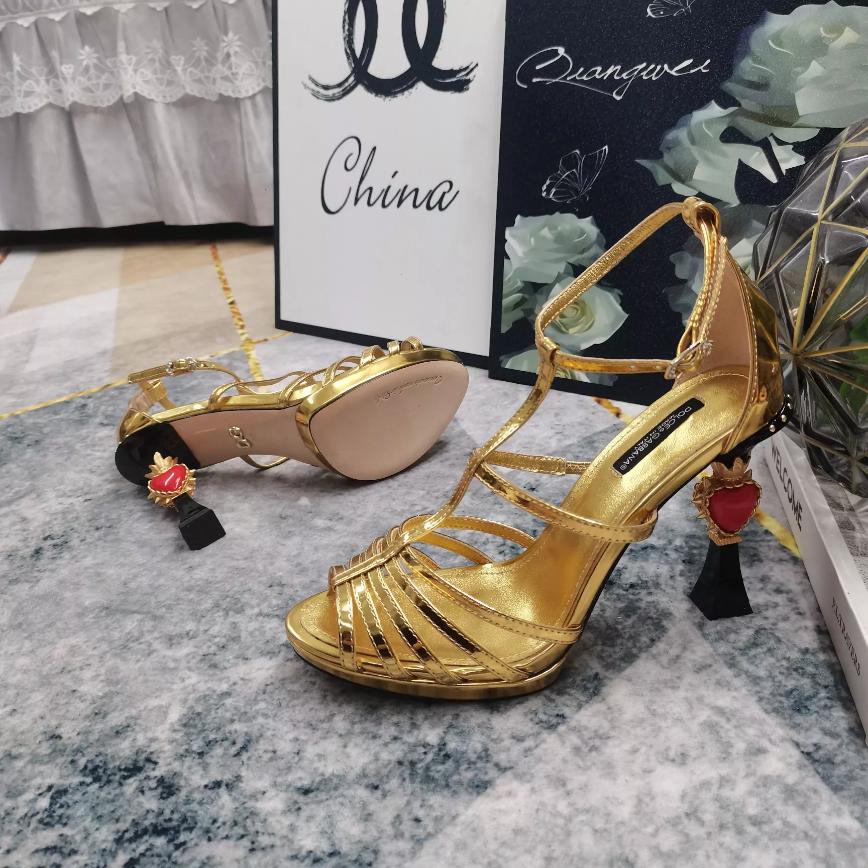 Reliable 8023 Dolce & Gabbana D&G Sandal For Women