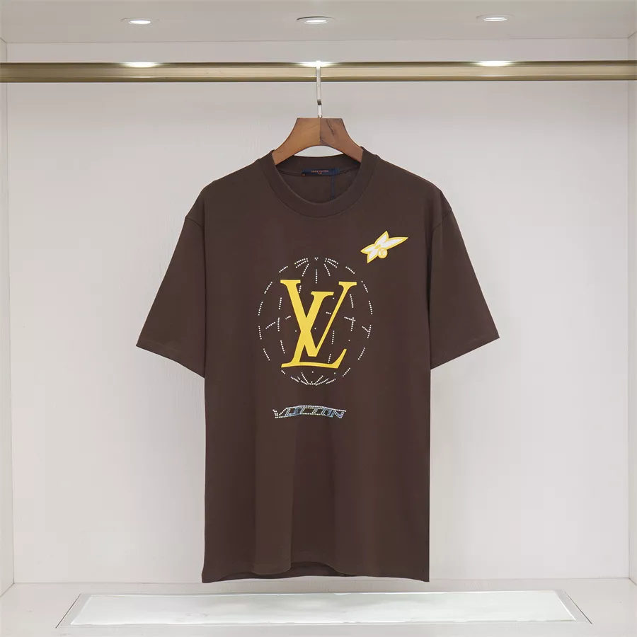 Reliable 8357 Louis Vuitton LV T-Shirts Short Sleeved For Unisex