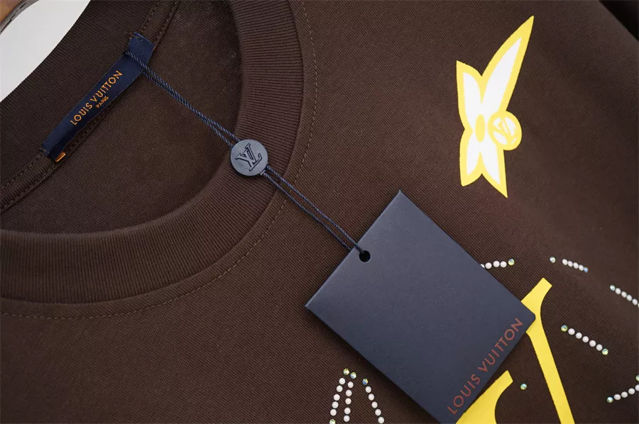 Reliable 8357 Louis Vuitton LV T-Shirts Short Sleeved For Unisex