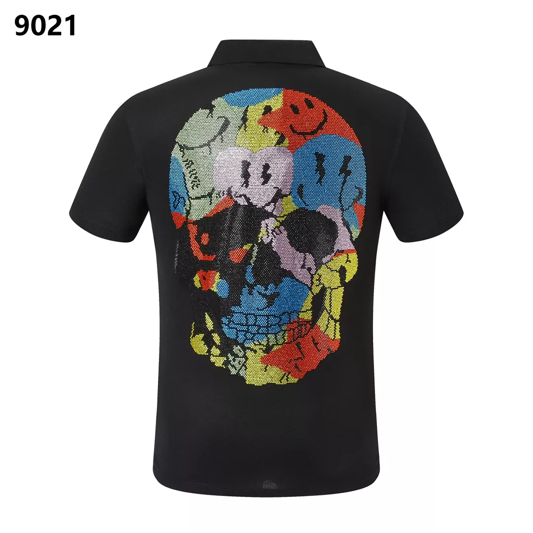 Reliable 8793 Philipp Plein PP T-Shirts Short Sleeved For Men