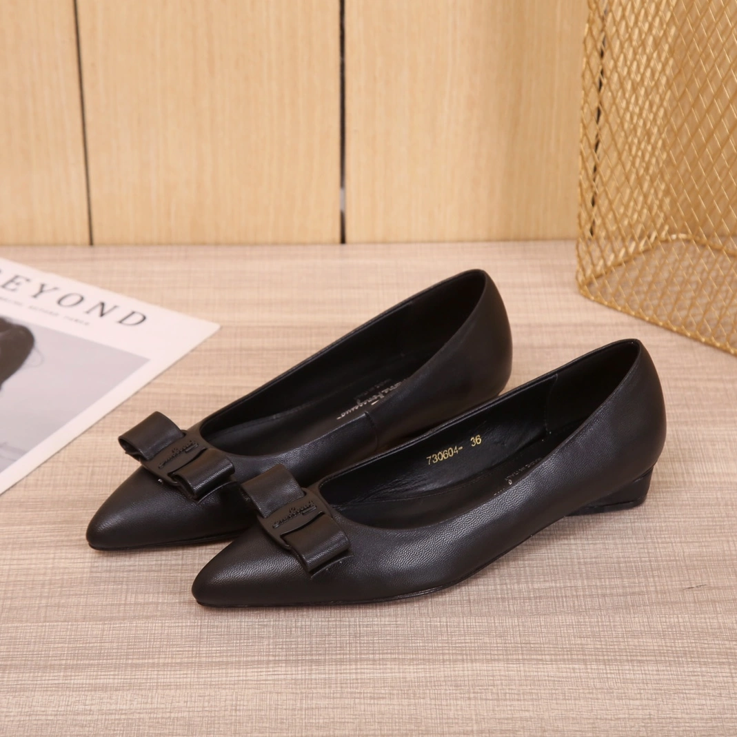 Reliable 8816 Salvatore Ferragamo Flat Shoes For Women