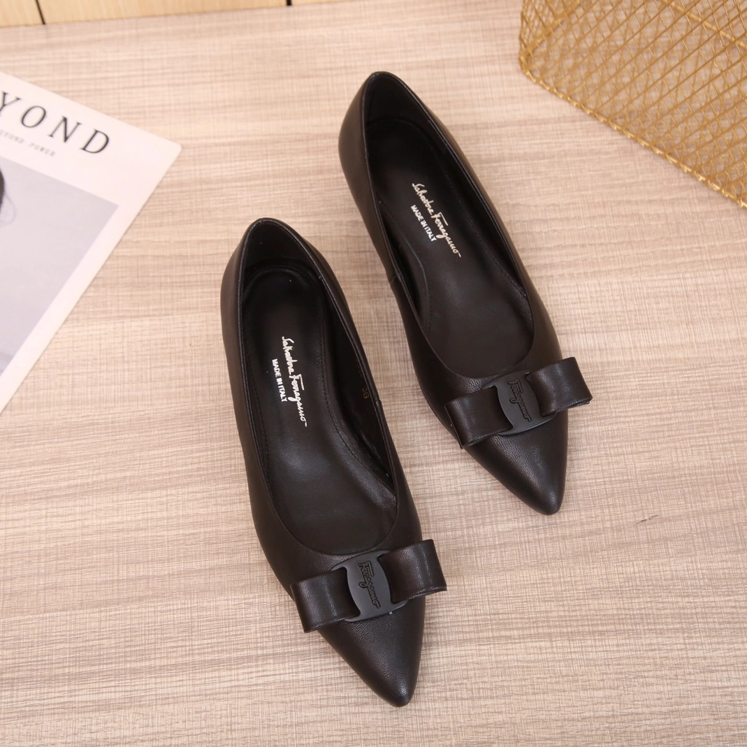 Reliable 8816 Salvatore Ferragamo Flat Shoes For Women