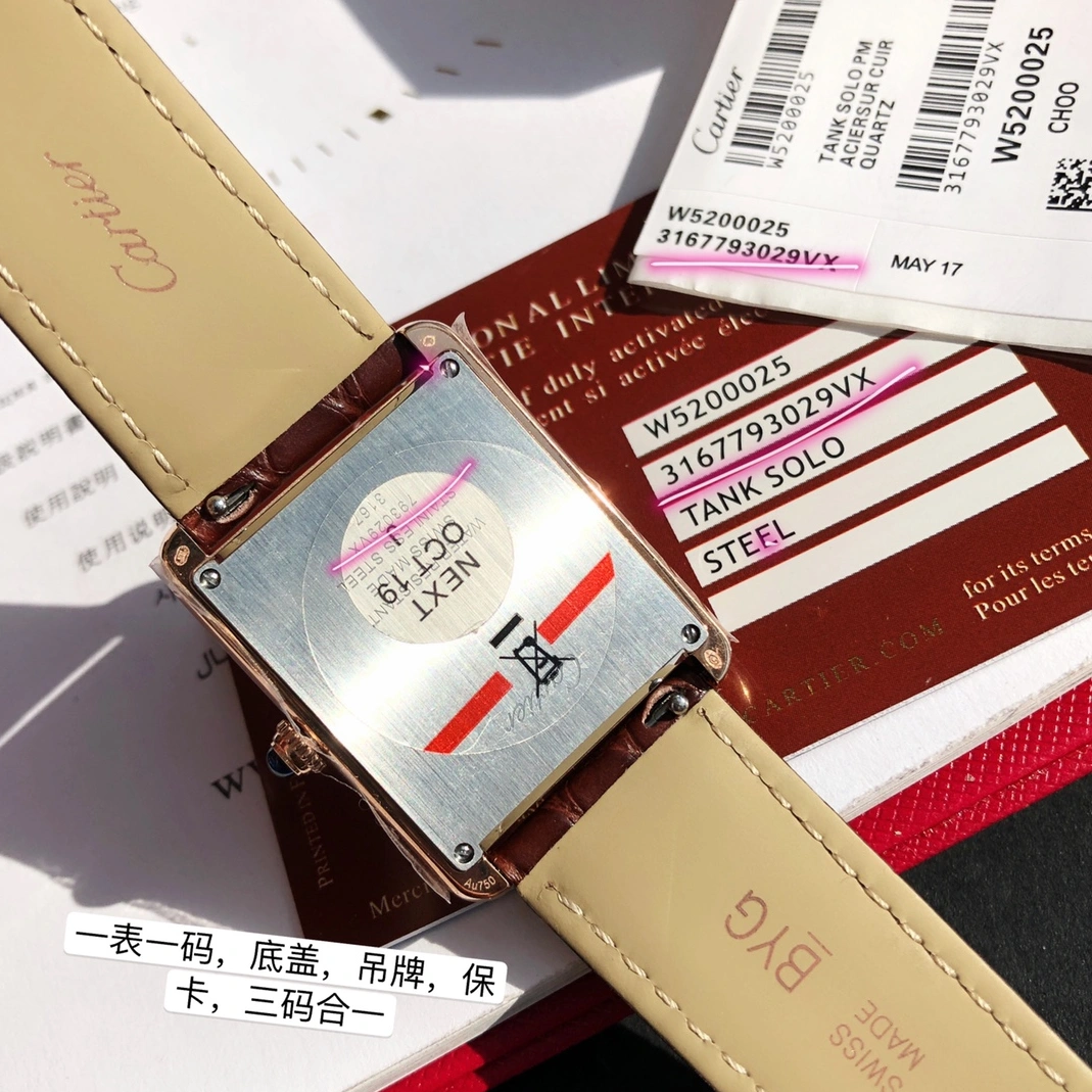 Reliable 9055 Cartier AAA Quality Watches For Unisex