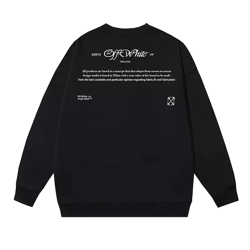 Reliable 9055 Off-White Hoodies Long Sleeved For Unisex