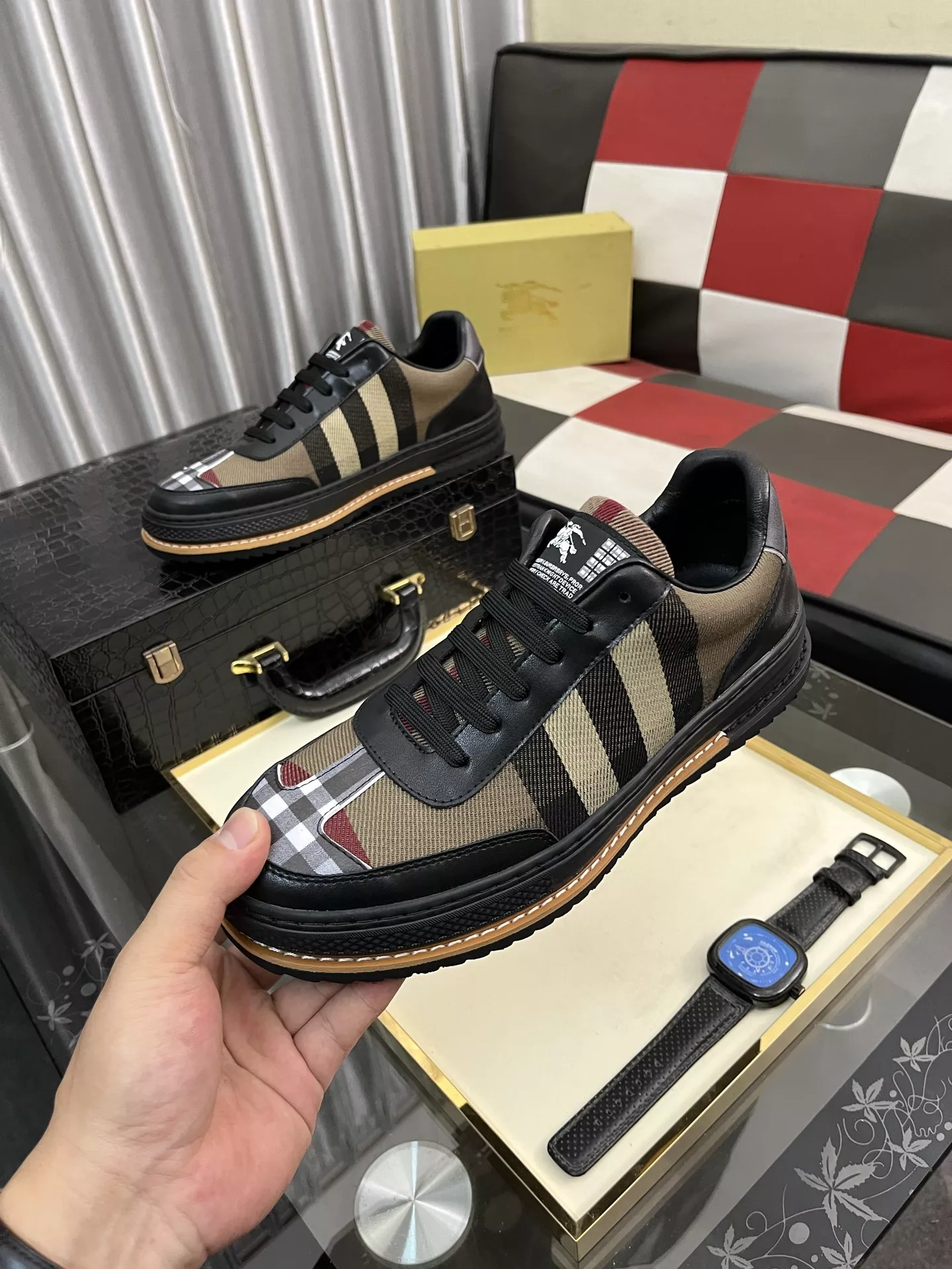 Resilient 1391 Burberry Casual Shoes For Men