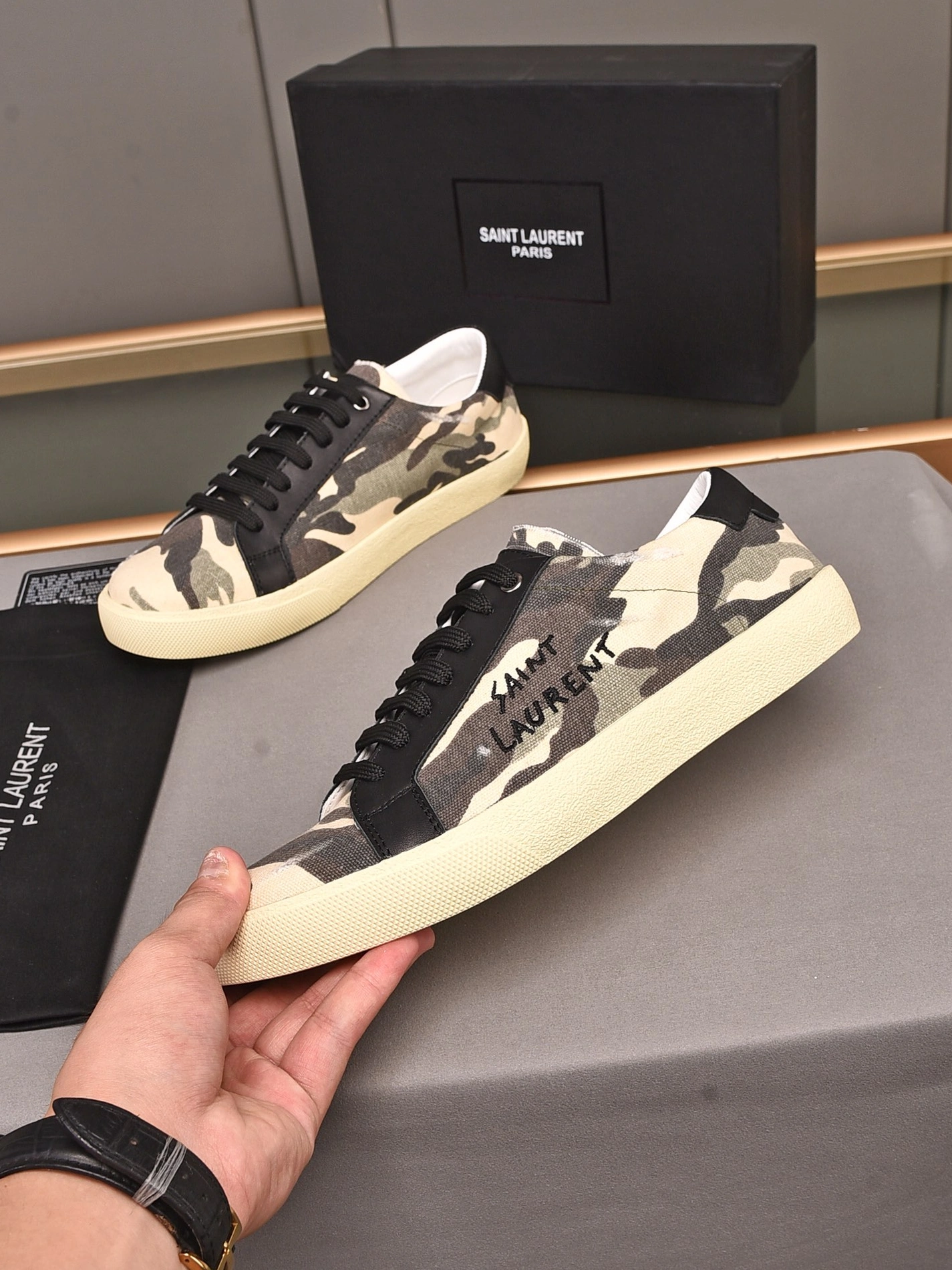 Resilient 1924 Yves Saint Laurent YSL Shoes For Men