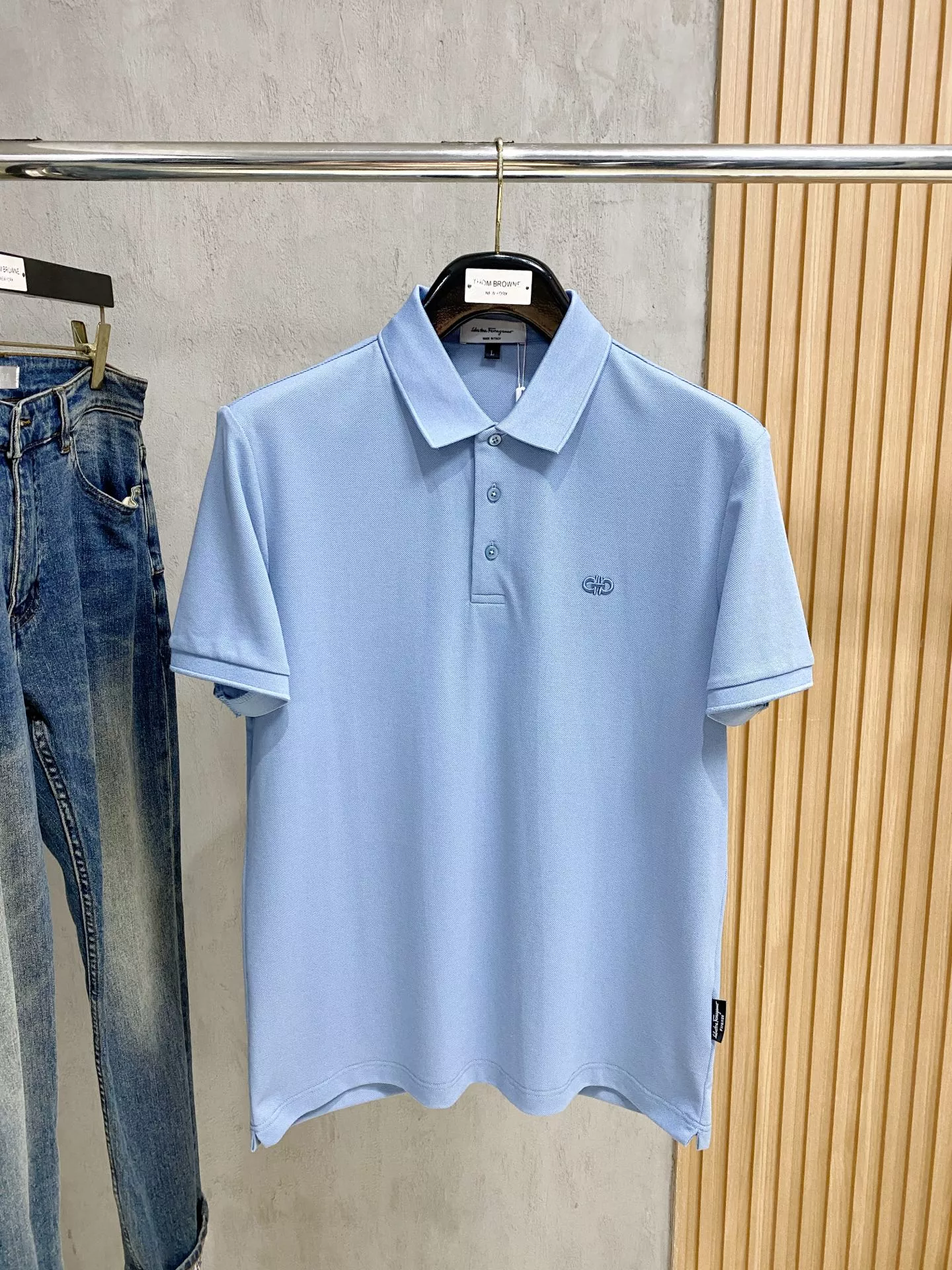 Resilient 2297 Salvatore Ferragamo T-Shirts Short Sleeved For Men