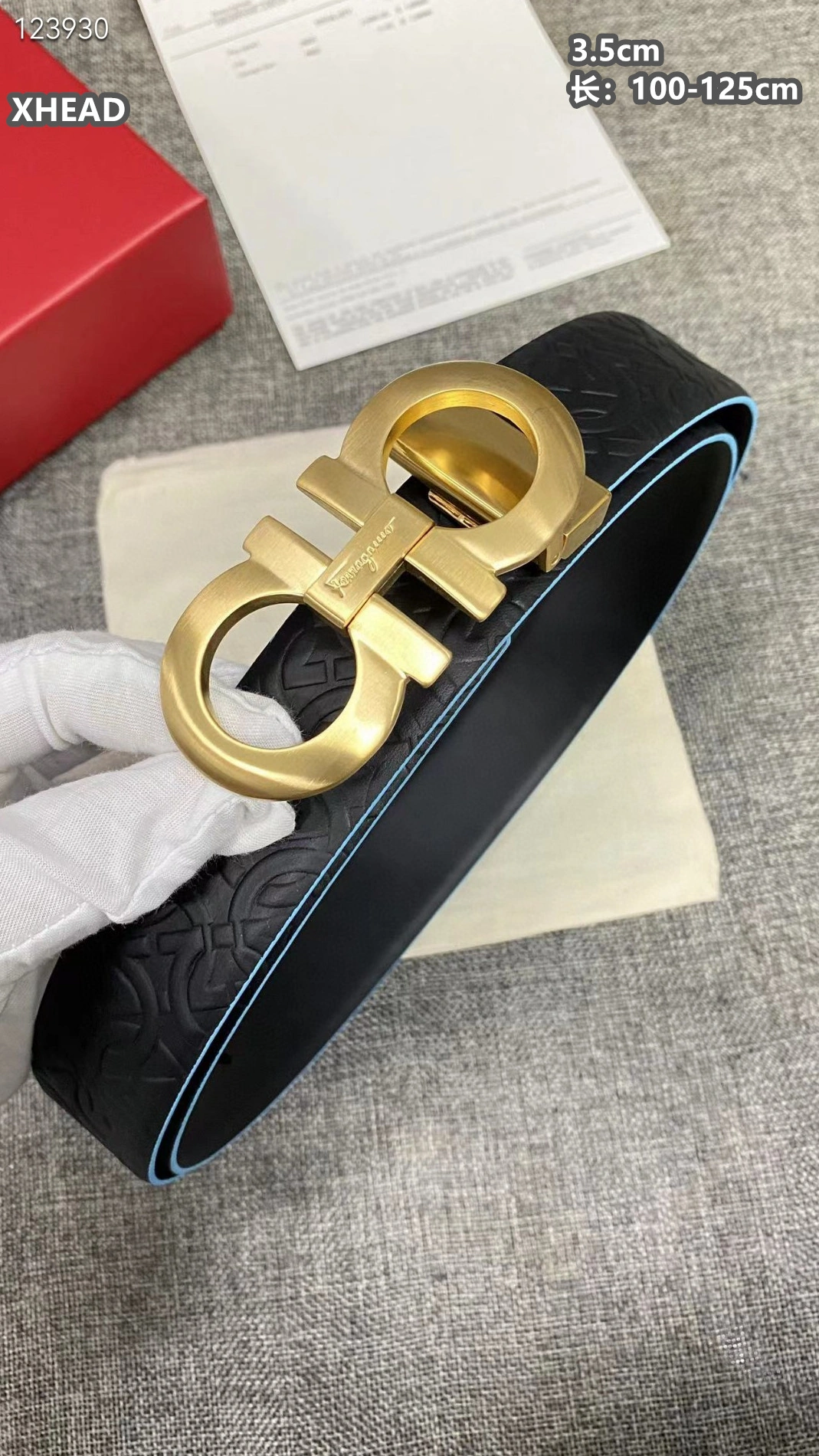 Resilient 2335 Salvatore Ferragamo AAA Quality Belts For Men