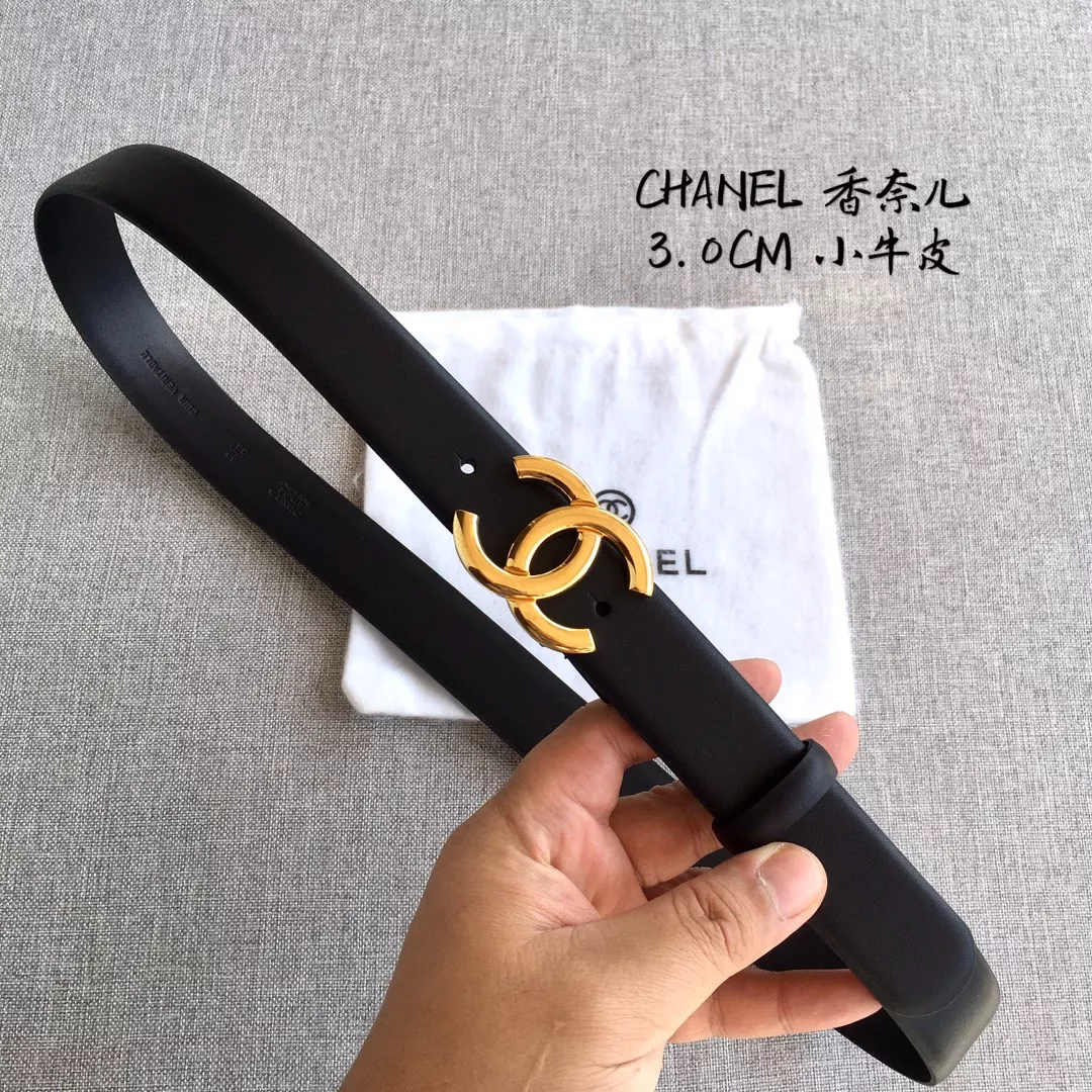 Resilient 3326 Chanel AAA Quality Belts In 3.0cm For Women