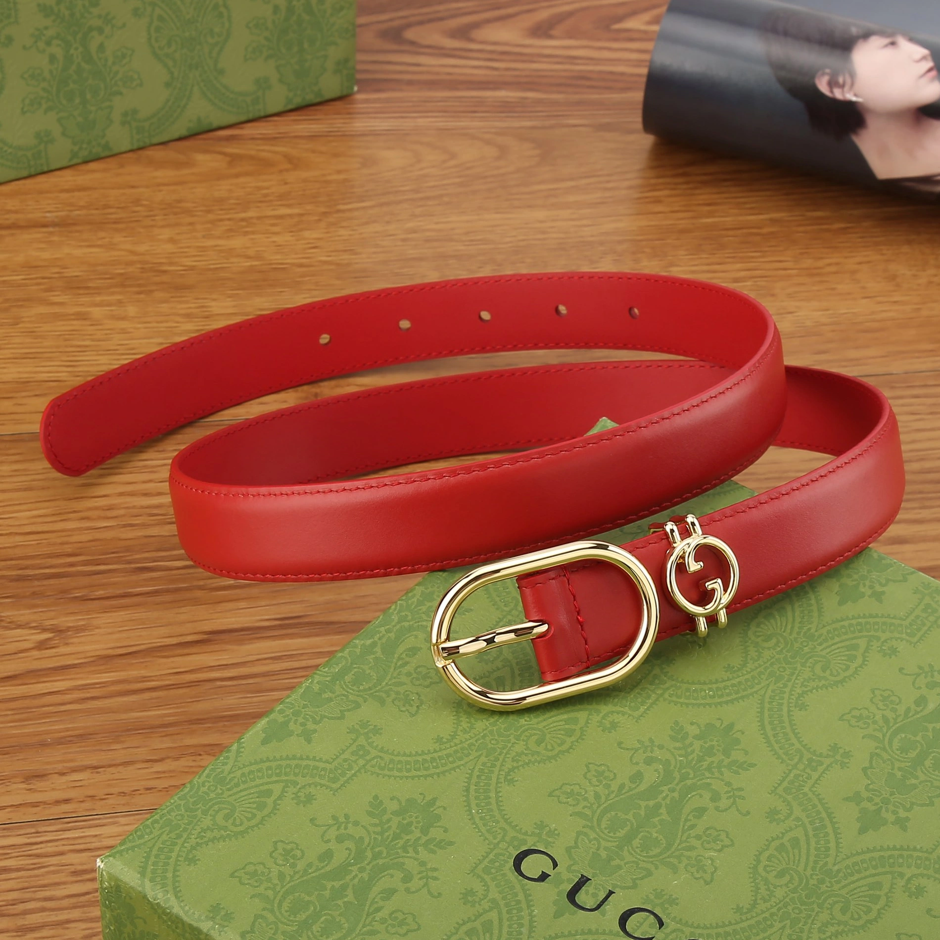 Resilient 3349 Gucci AAA Quality Belts For Women