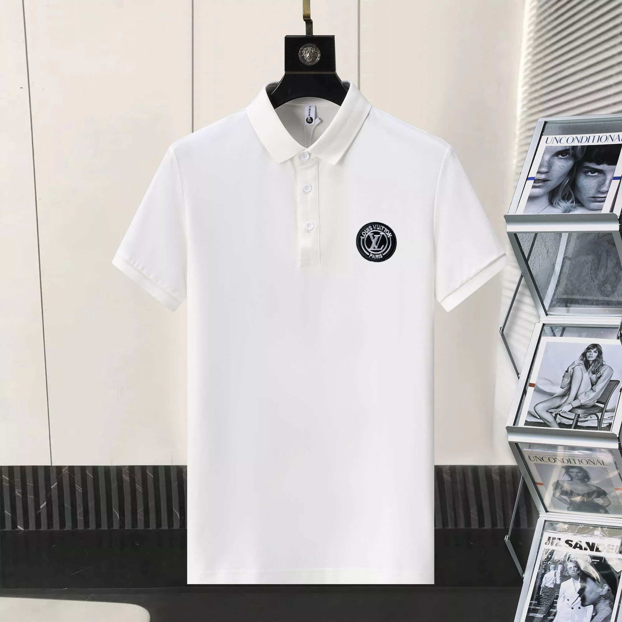 Resilient 3386 Louis Vuitton LV T-Shirts Short Sleeved For Men