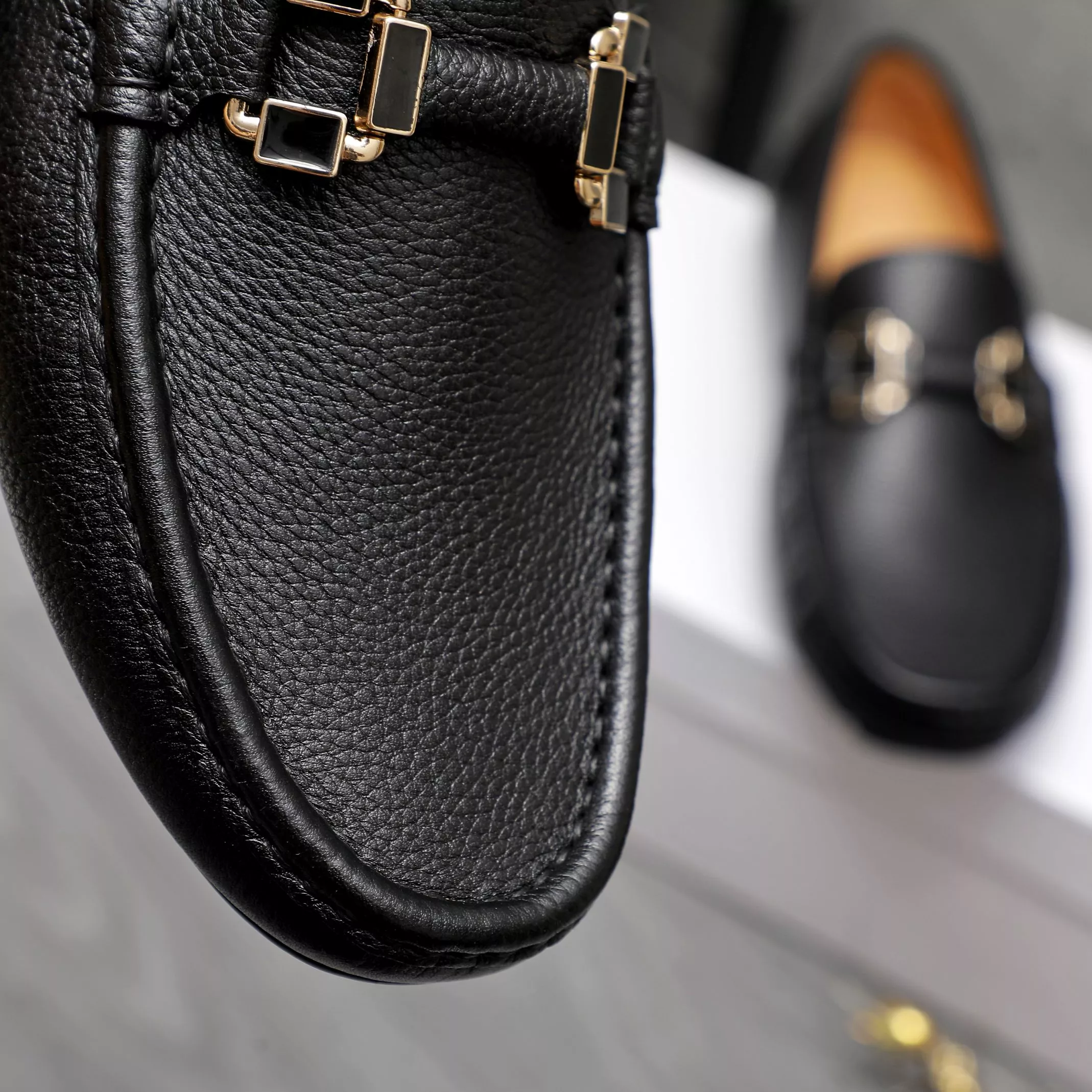Resilient 3643 Versace Leather Shoes For Men