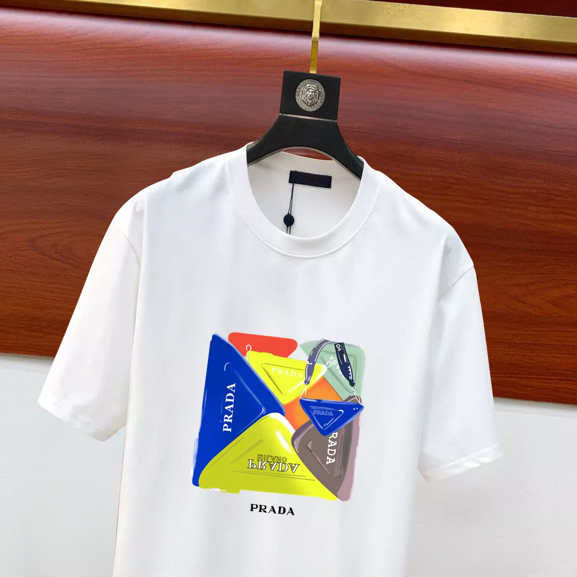 Resilient 4181 Prada T-Shirts Short Sleeved For Unisex