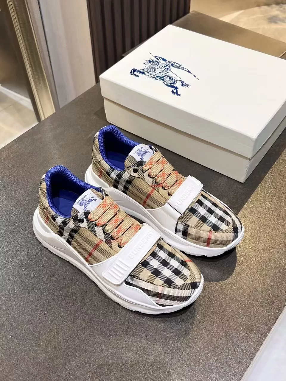 Resilient 4233 Burberry Casual Shoes For Men