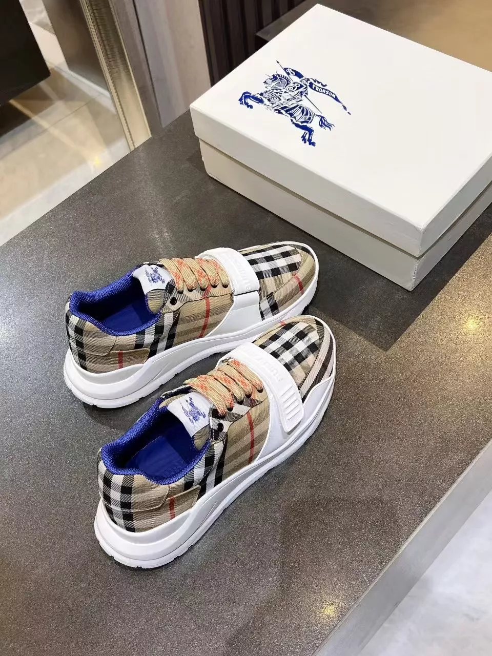 Resilient 4233 Burberry Casual Shoes For Men