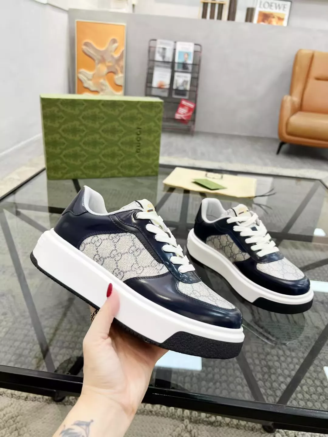 Resilient 4251 Gucci Casual Shoes For Men