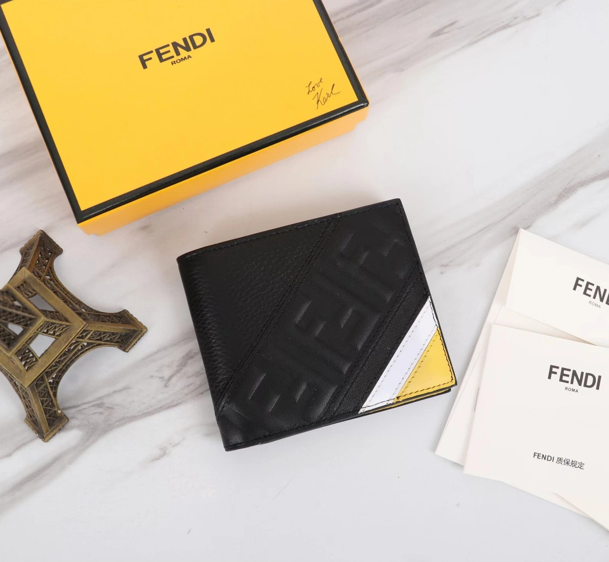 Resilient 4365 Fendi AAA Man Wallets