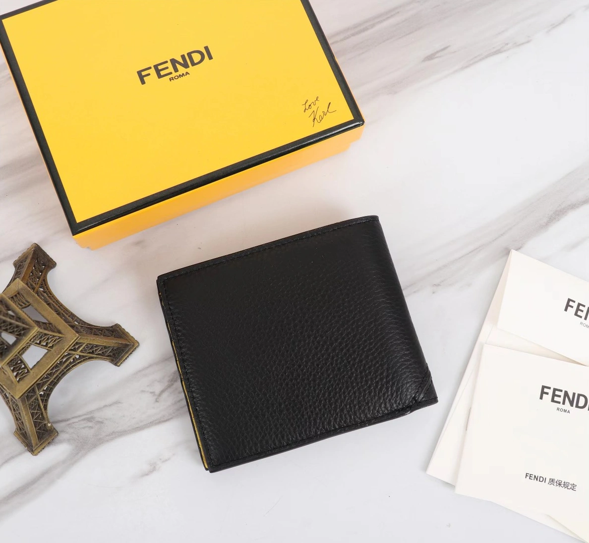 Resilient 4365 Fendi AAA Man Wallets