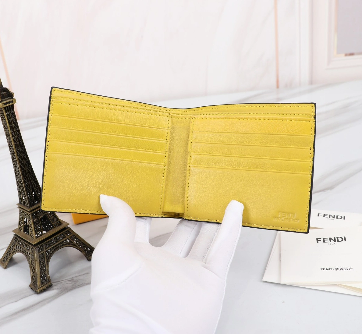 Resilient 4365 Fendi AAA Man Wallets