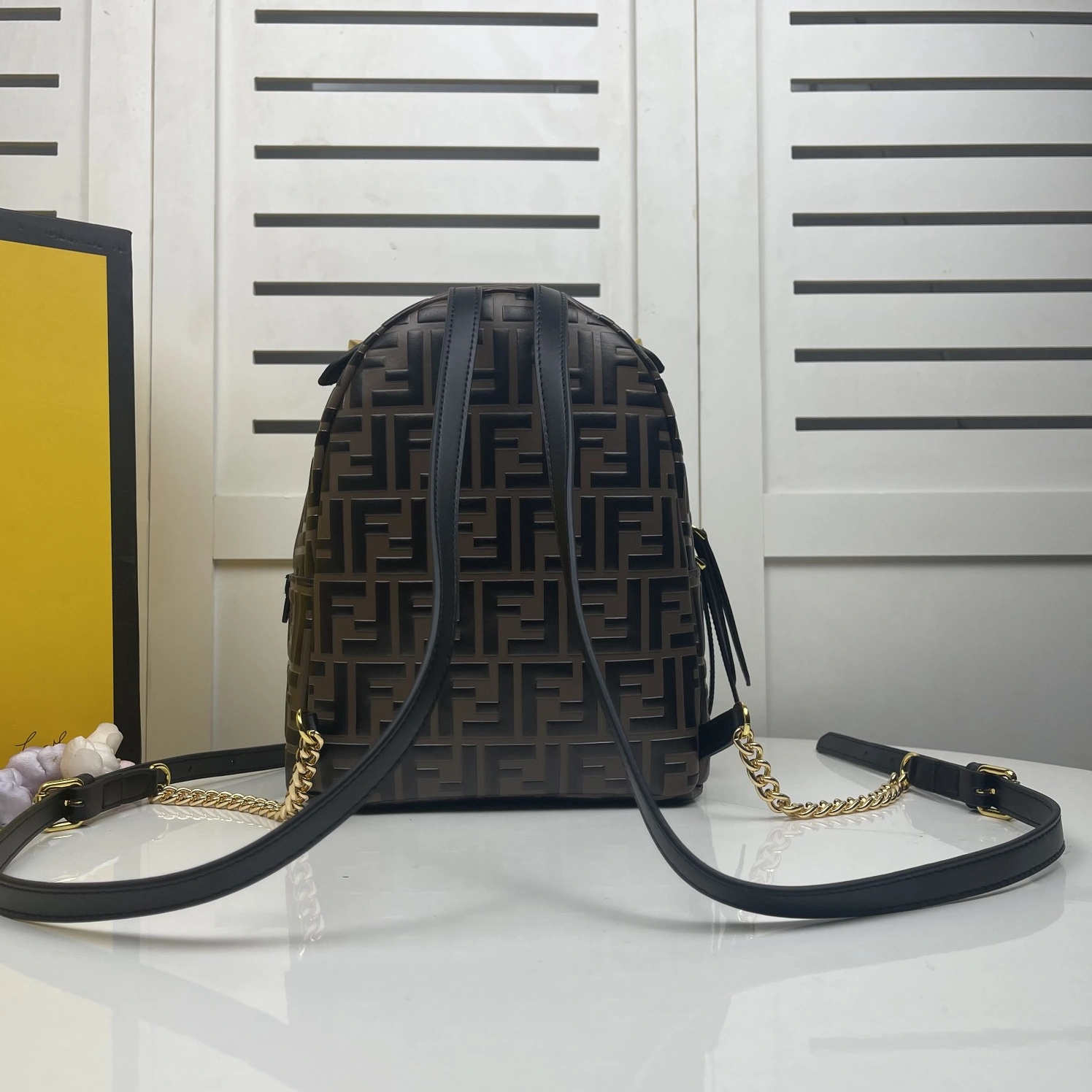 Resilient 4386 Fendi AAA Quality Backpacks For Women