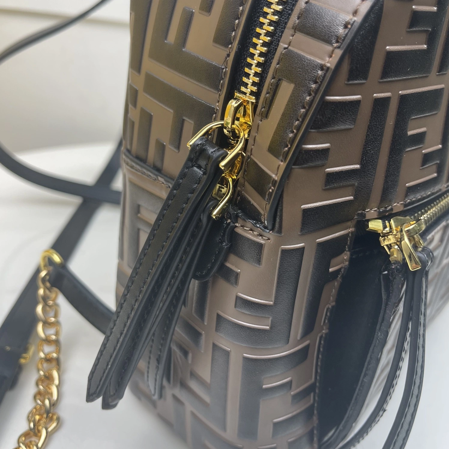 Resilient 4386 Fendi AAA Quality Backpacks For Women