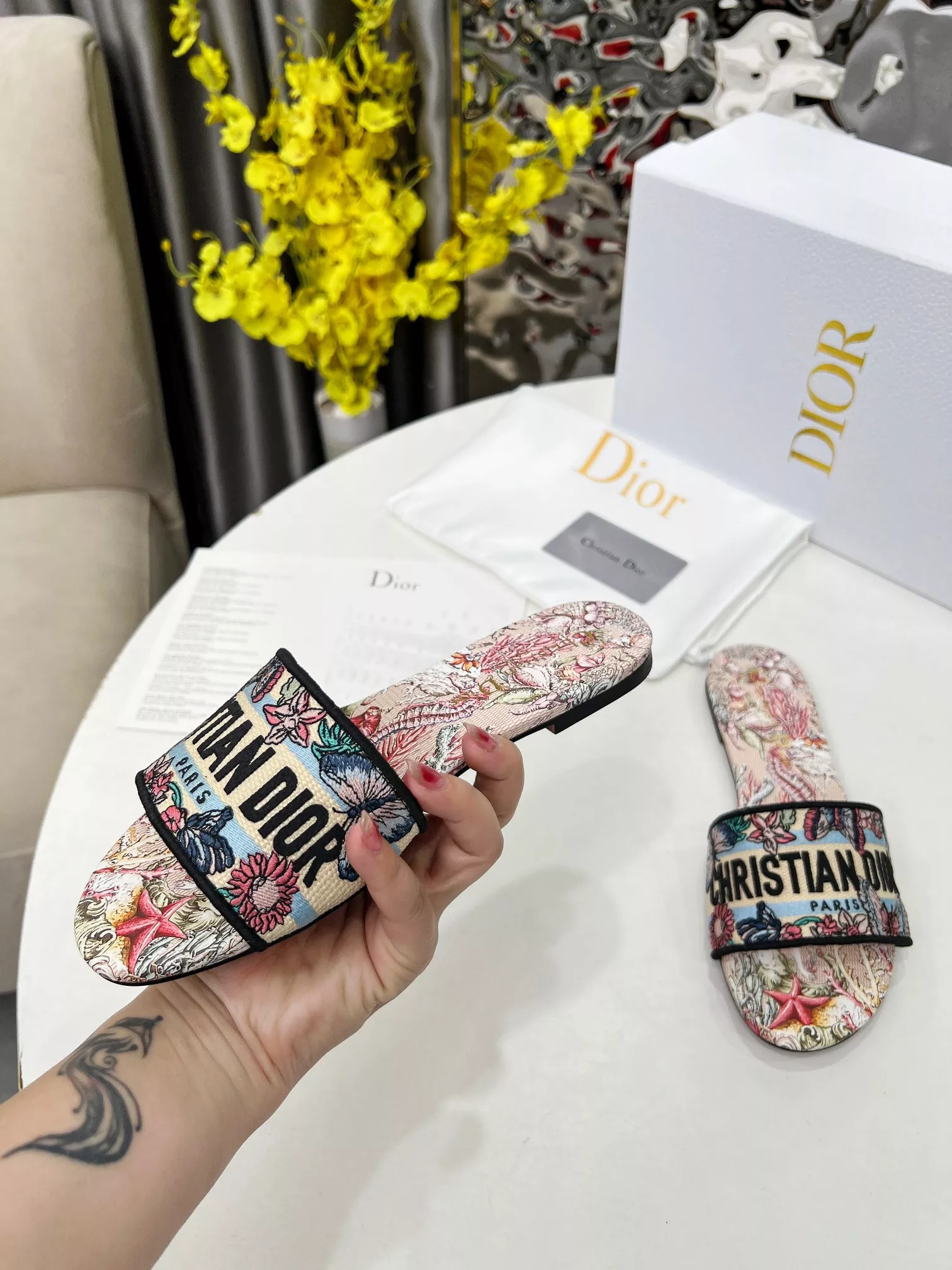 Resilient 459 Christian Dior Slippers For Women