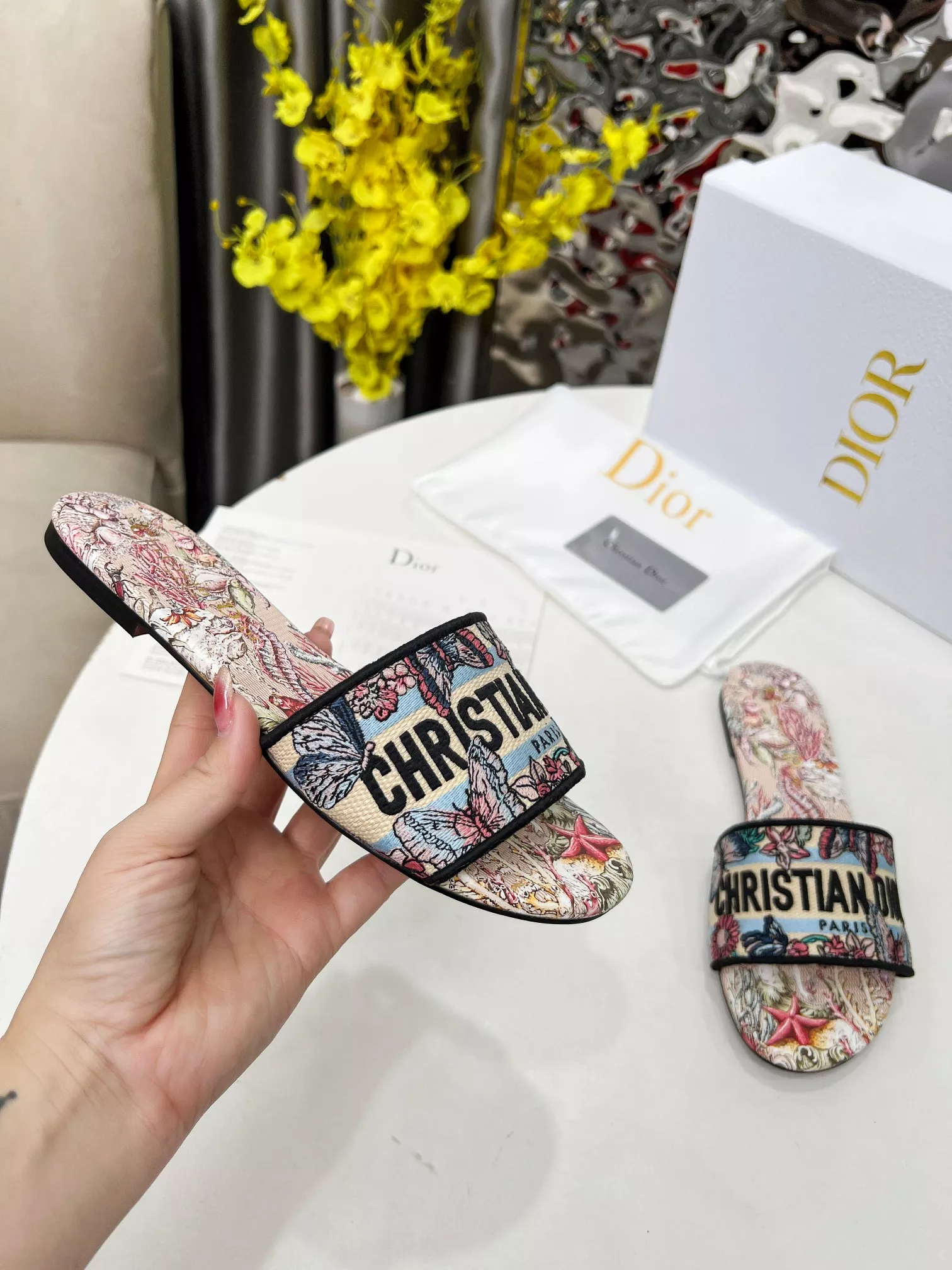 Resilient 459 Christian Dior Slippers For Women