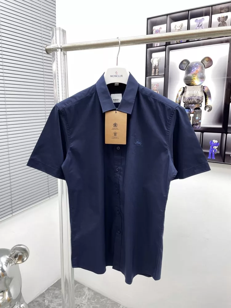 Resilient 4612 Burberry Shirts Short Sleeved For Men