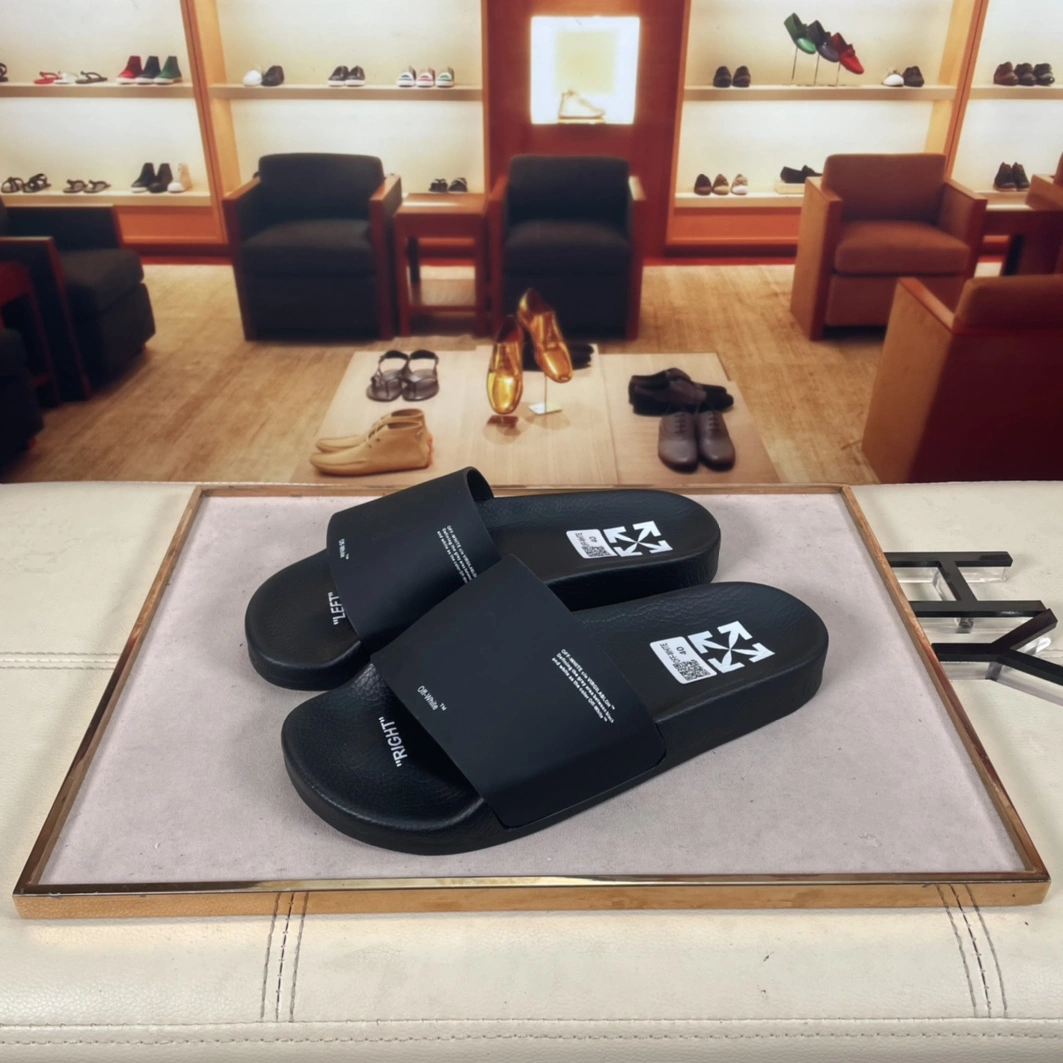 Resilient 4631 Off-White Slippers For Men