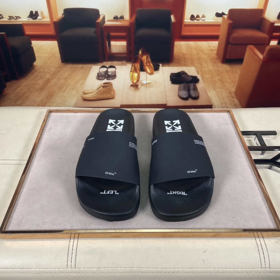 Resilient 4631 Off-White Slippers For Men