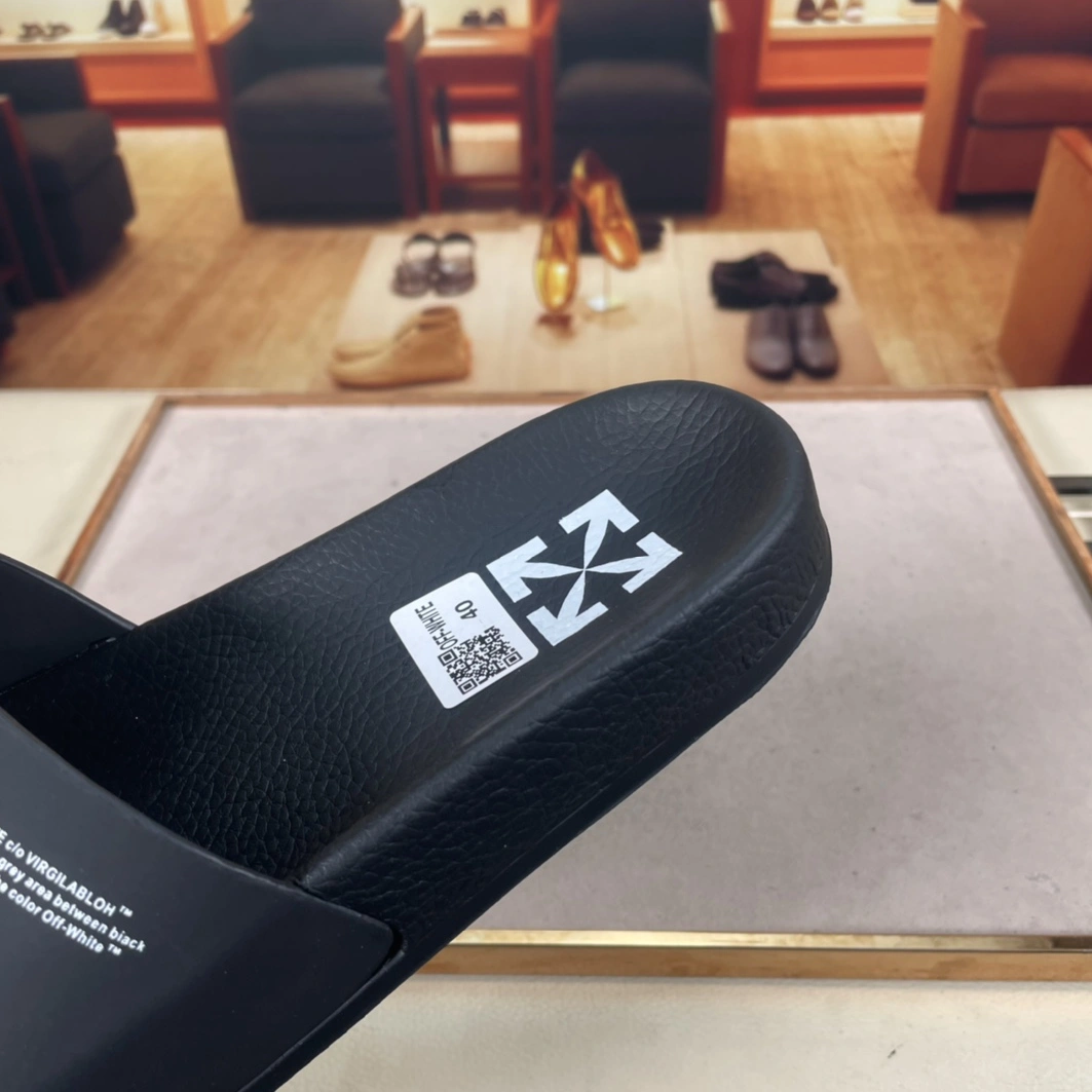 Resilient 4631 Off-White Slippers For Men