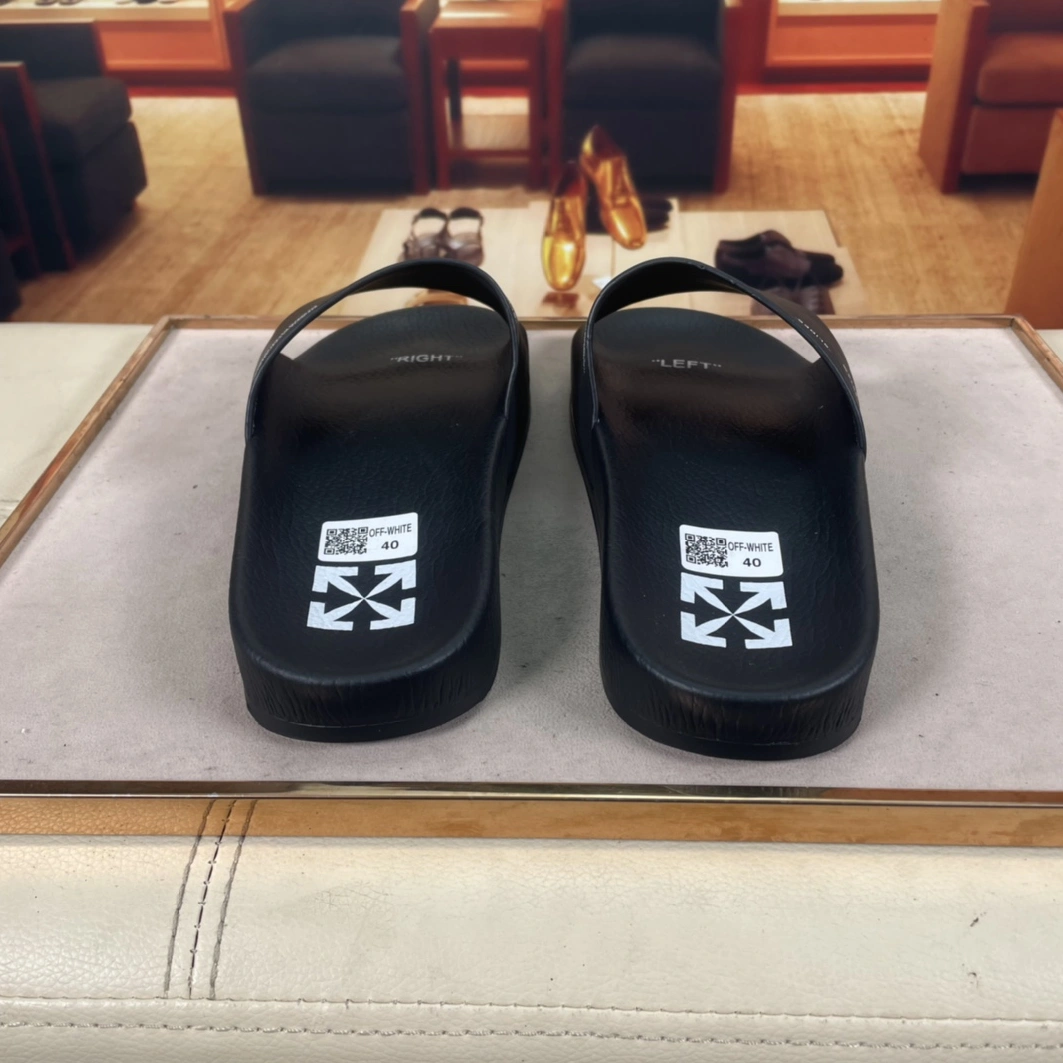 Resilient 4631 Off-White Slippers For Men