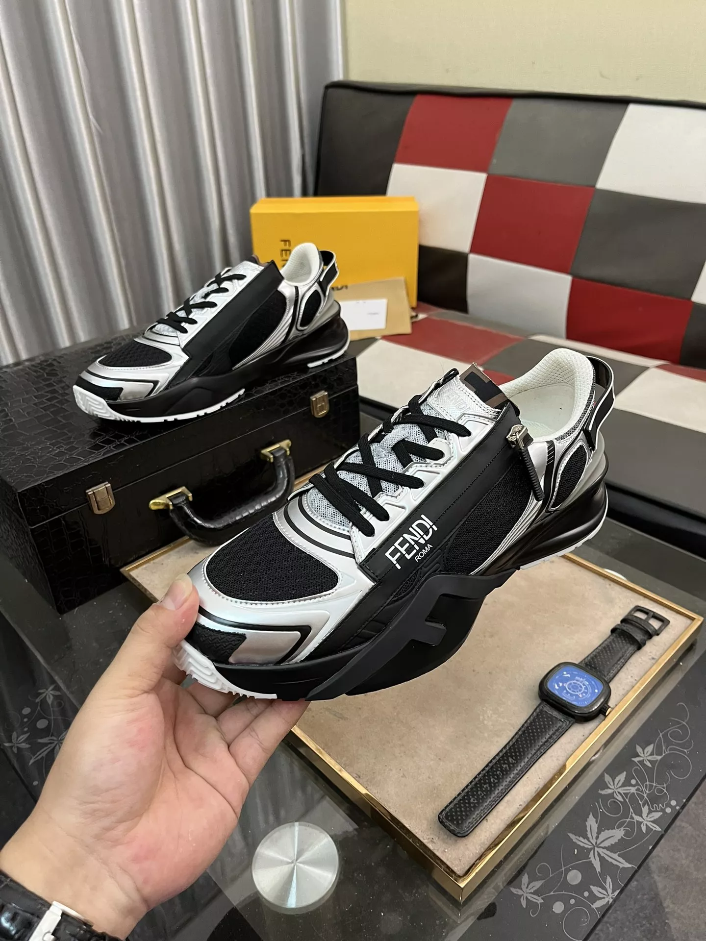 Resilient 5441 Fendi Casual Shoes For Men